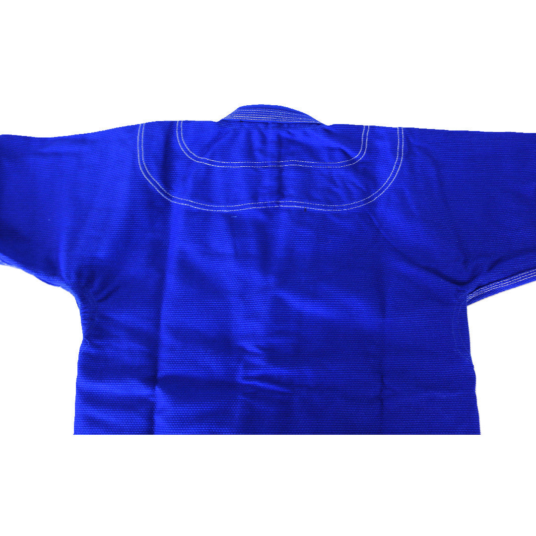 Gi de Jiu Jitsu Brasileño Premium Azul/Blanco 