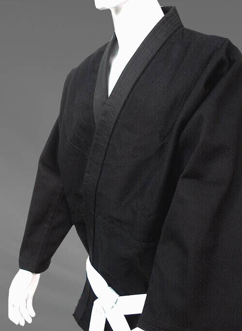 Essential Single Weave Judo Uniform Black