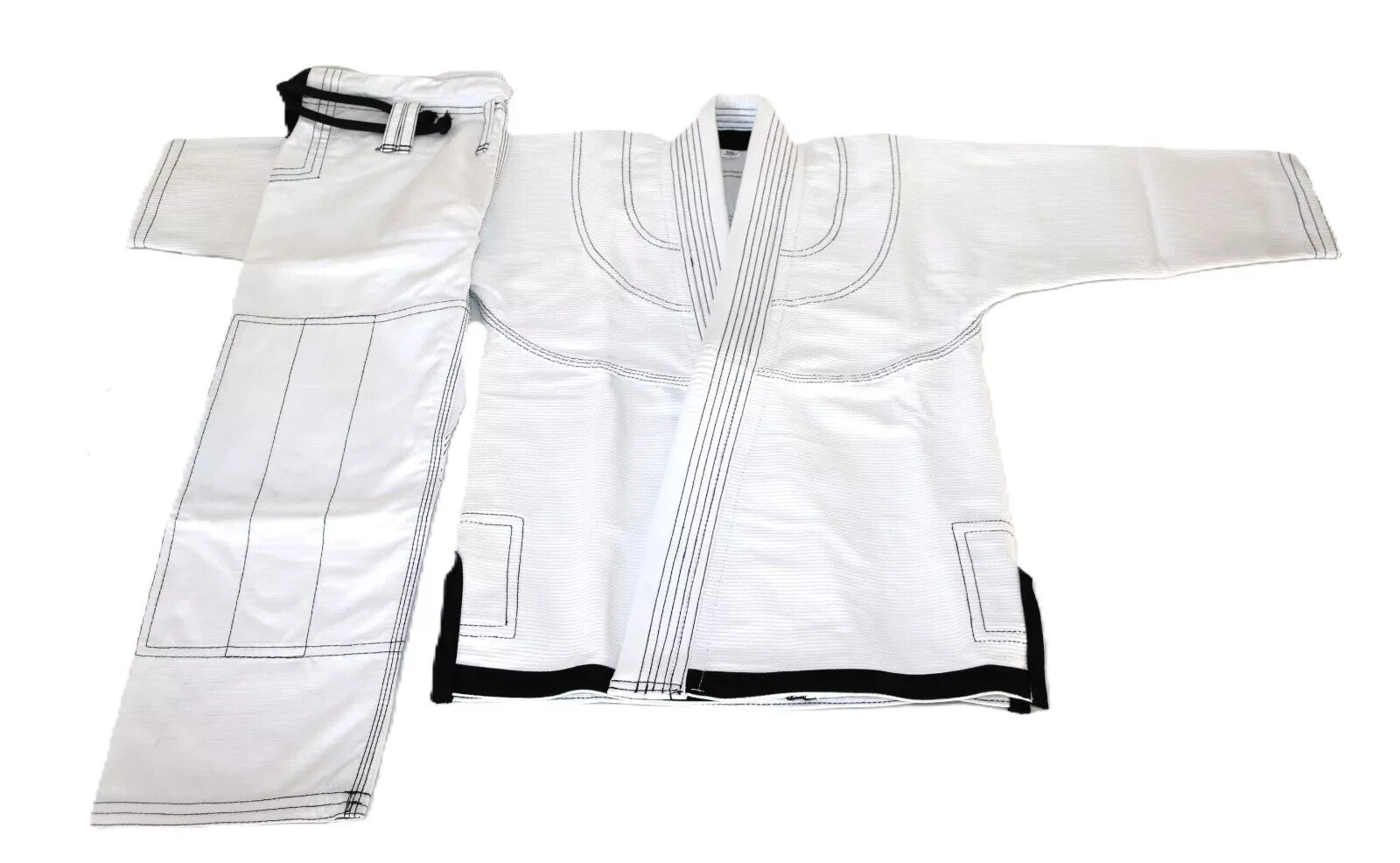 Kids Brazilian Jiu Jitsu Gi White/Black