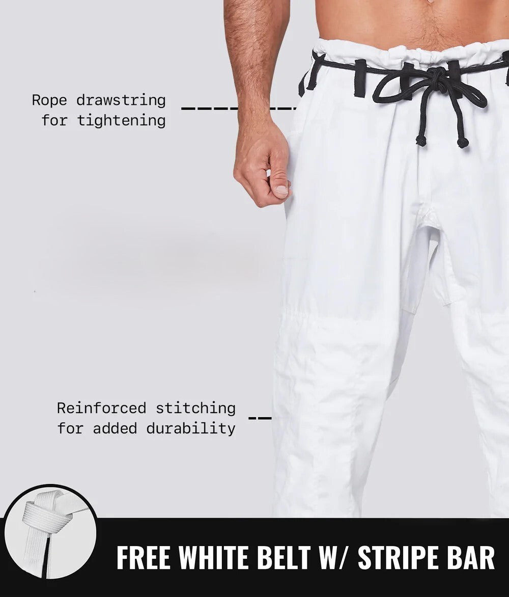 Essential Brazilian Jiu Jitsu Gi White
