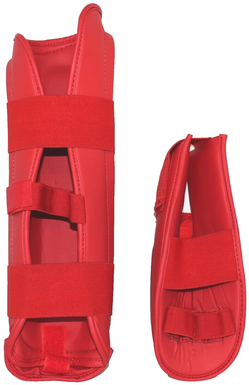 Karate Shin Instep Guards with Detachable Feet