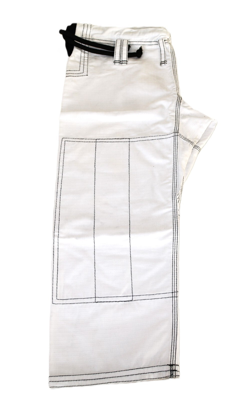 Gi de Jiu Jitsu Brasileño Premium Blanco y Negro 