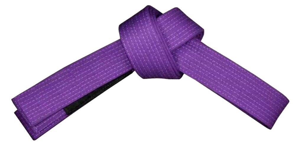 Cinturones premium de Jiu Jitsu brasileño para deportes marciales, lisos y a rayas - Envío gratuito 