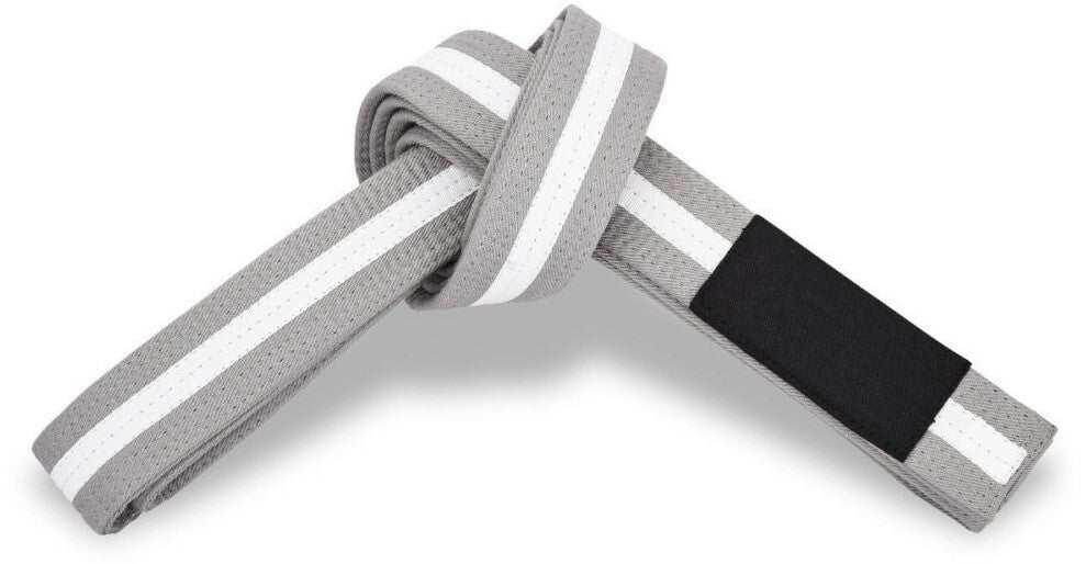 Cinturones premium de Jiu Jitsu brasileño para deportes marciales, lisos y a rayas - Envío gratuito 
