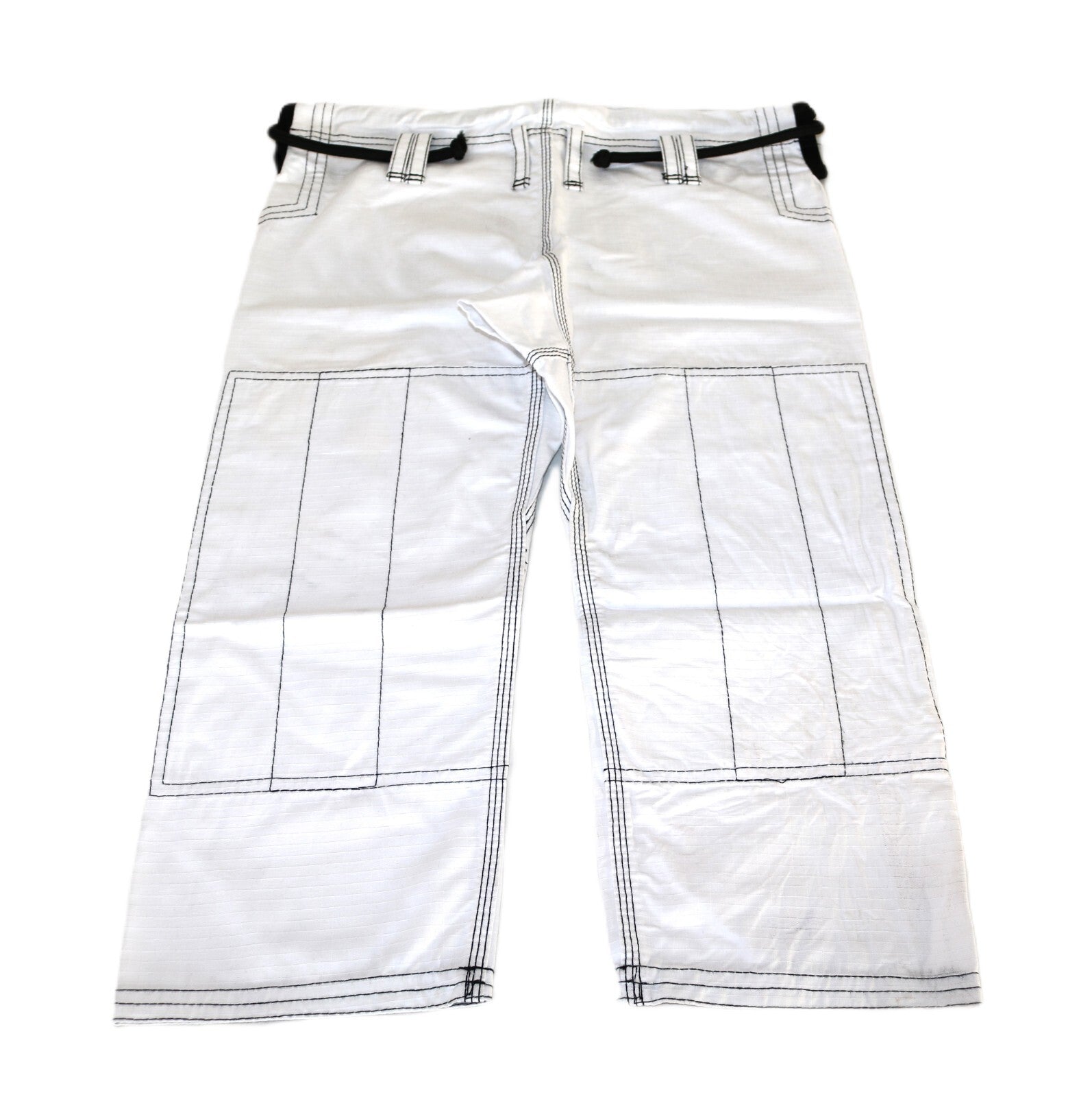 Gi de Jiu Jitsu Brasileño Premium Blanco y Negro 