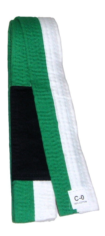 Kids Half/Half Brazilian Jiu Jitsu Belts
