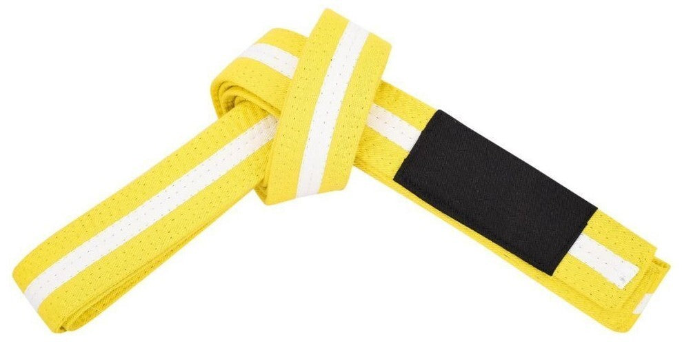 Cinturones premium de Jiu Jitsu brasileño para deportes marciales, lisos y a rayas - Envío gratuito 