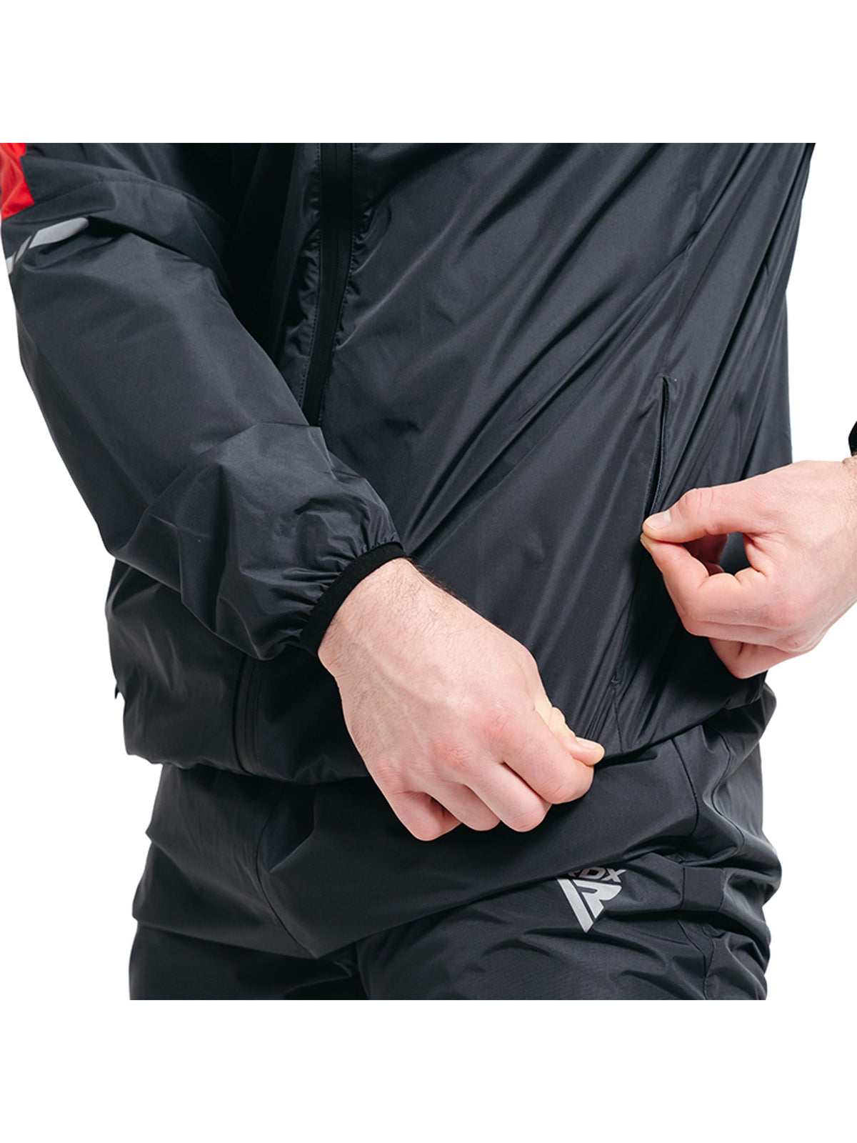 RDX H1 Weight Loss Sauna Suit, red, image 6