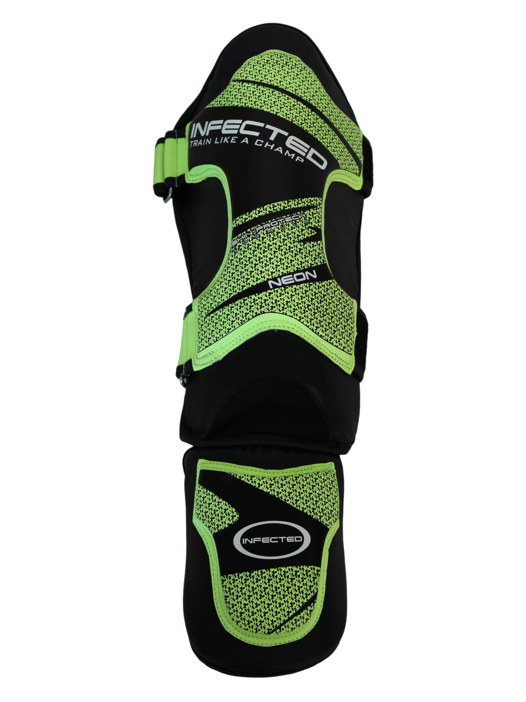 Infected Armored Shin Instep Guards for Boxing & MMA