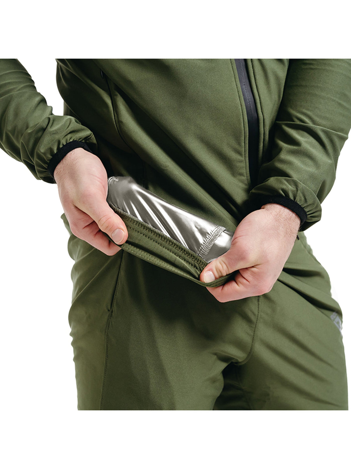 RDX H2 Weight Loss Sauna Suit – Army Green