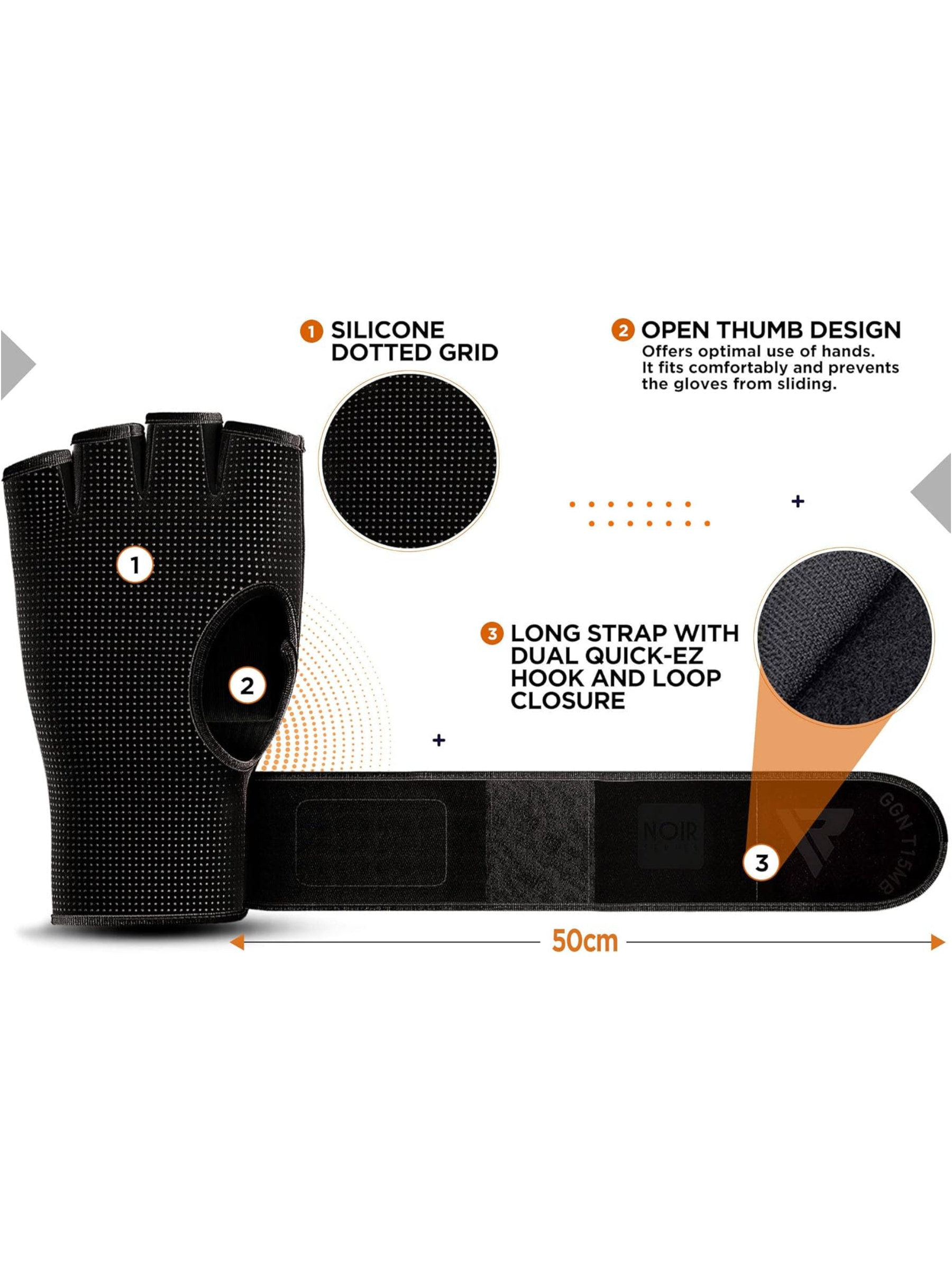 RDX T15 Noir Inner Gloves