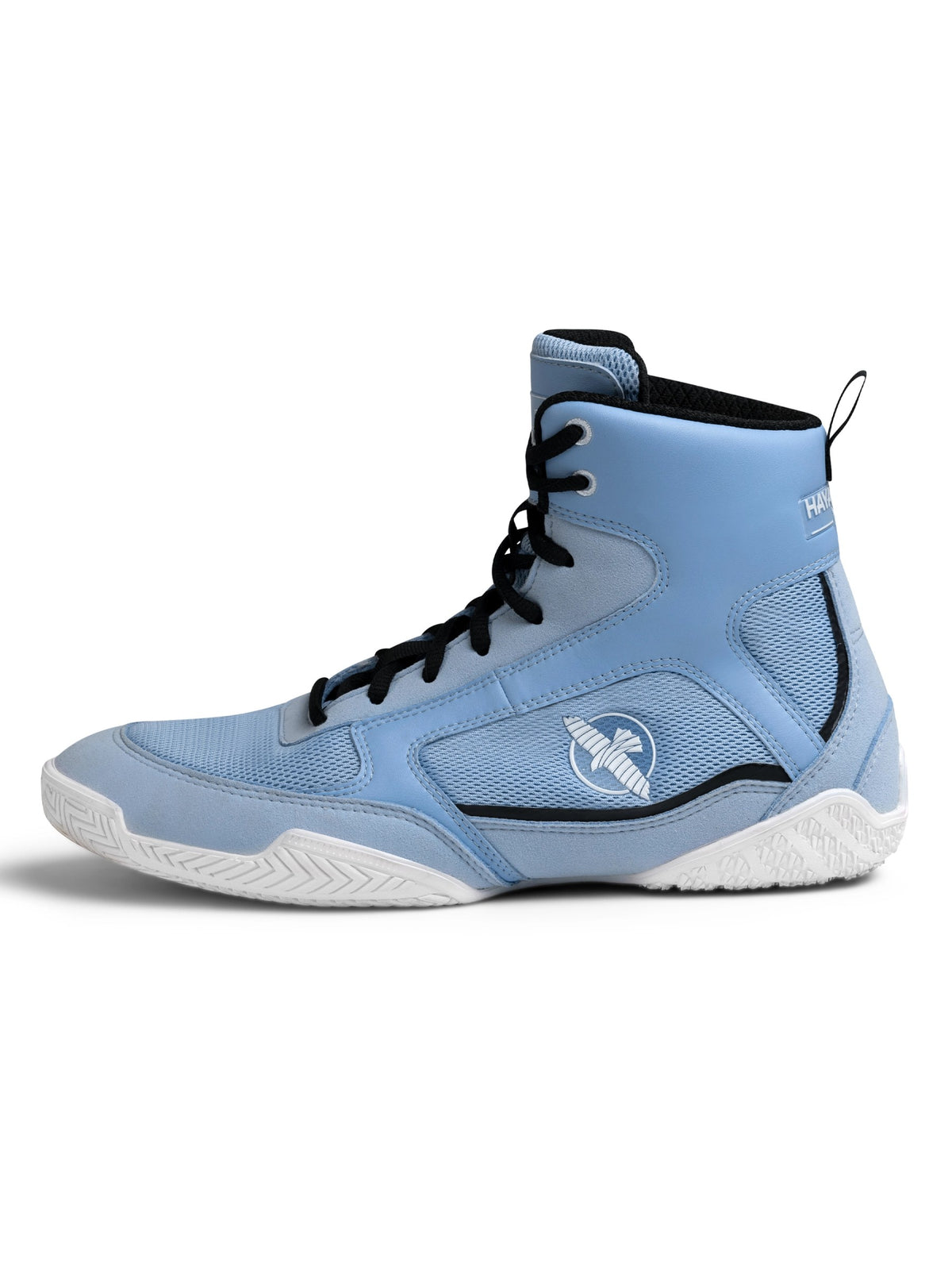 Hayabusa Pro Boxing Shoes, powder blue, image 2