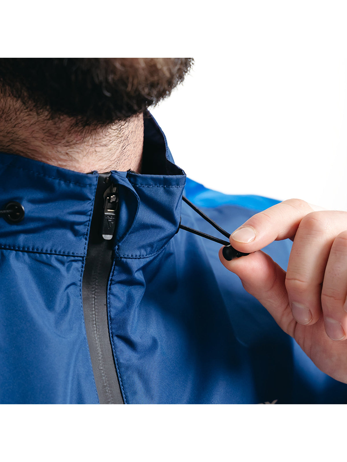 RDX C1 Weight Loss Sauna Suit, blue, studio image 5