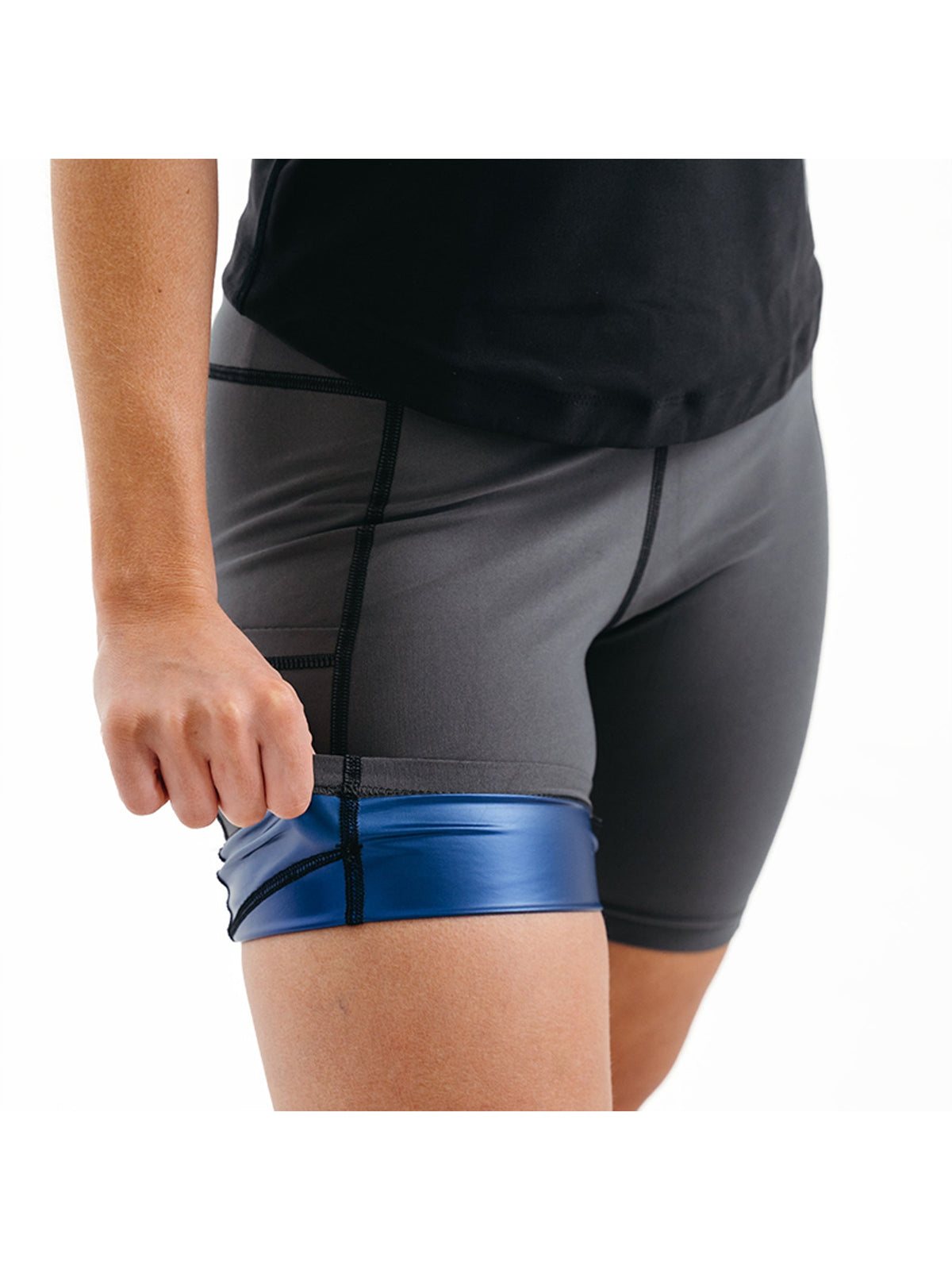 RDX W1 Women Sweat Shorts - Grey