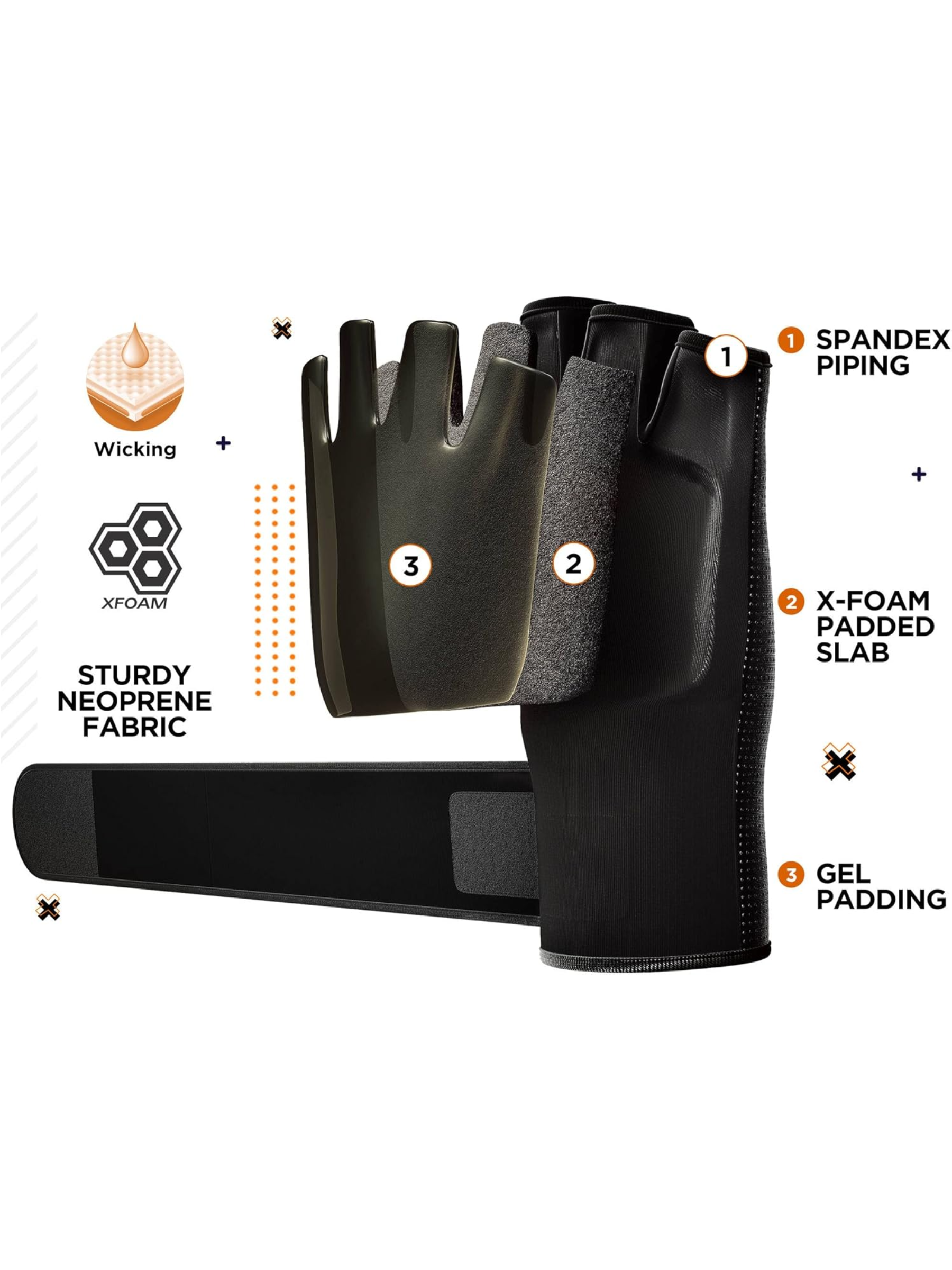 RDX T15 Noir Inner Gloves