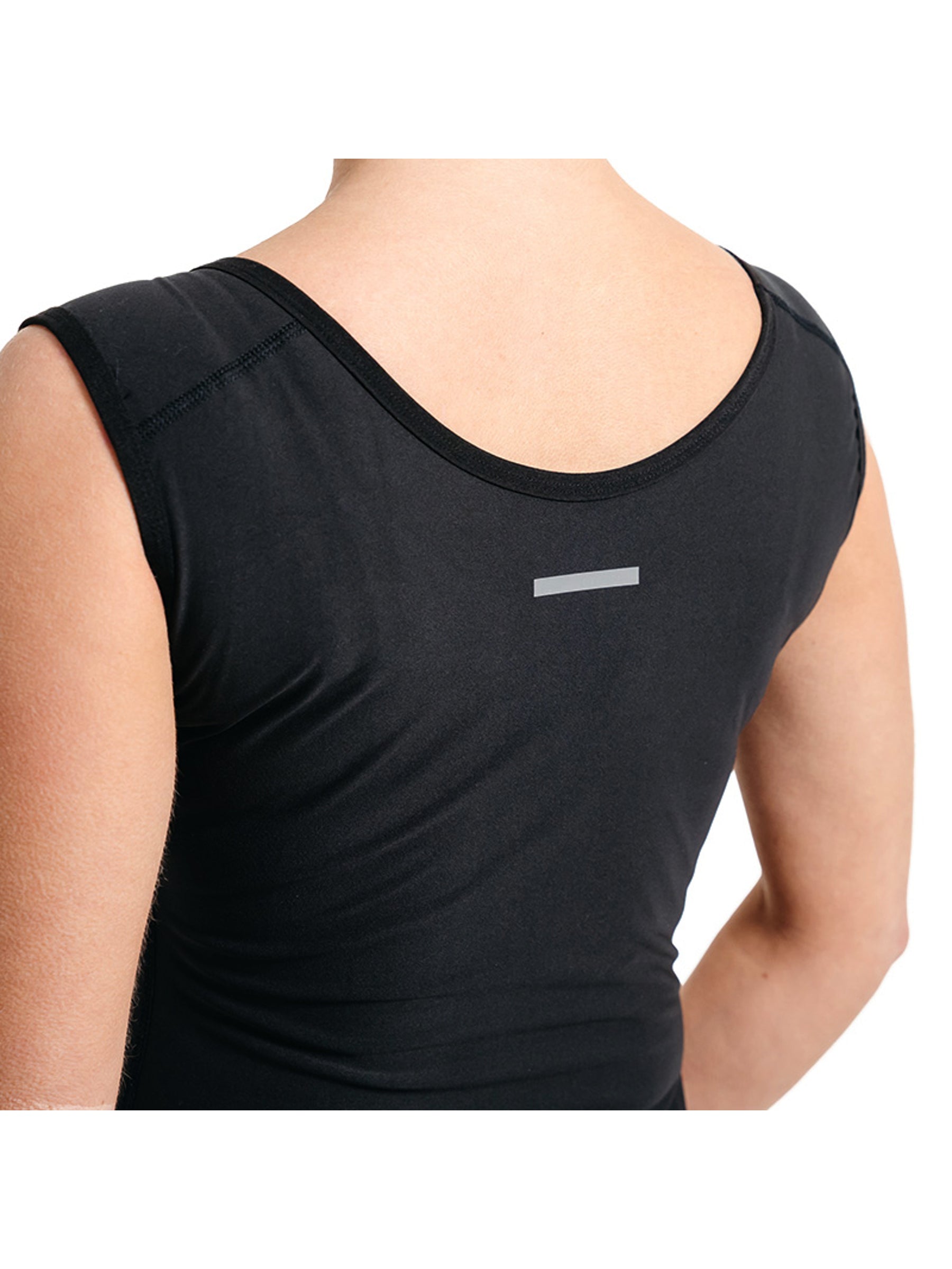 RDX W1 Women Sweat Vest Without Zipper - Black
