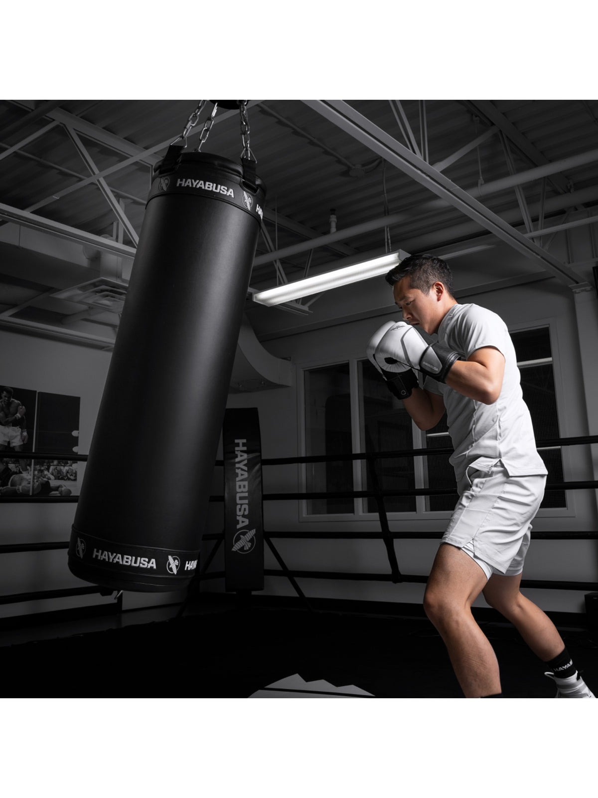 Hayabusa 70lb Classic Heavy Bag, black, image 5