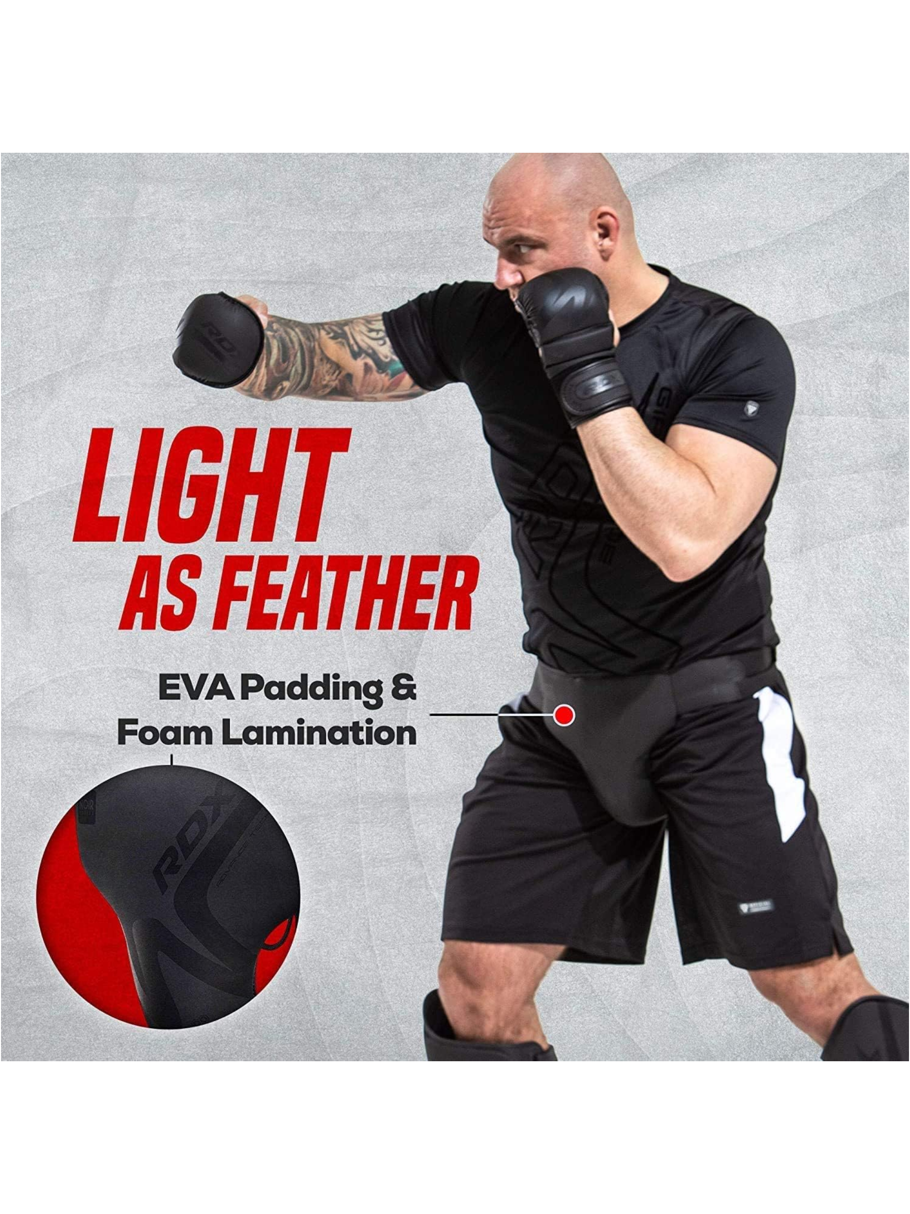 RDX T15 Noir Abdo Guard Black