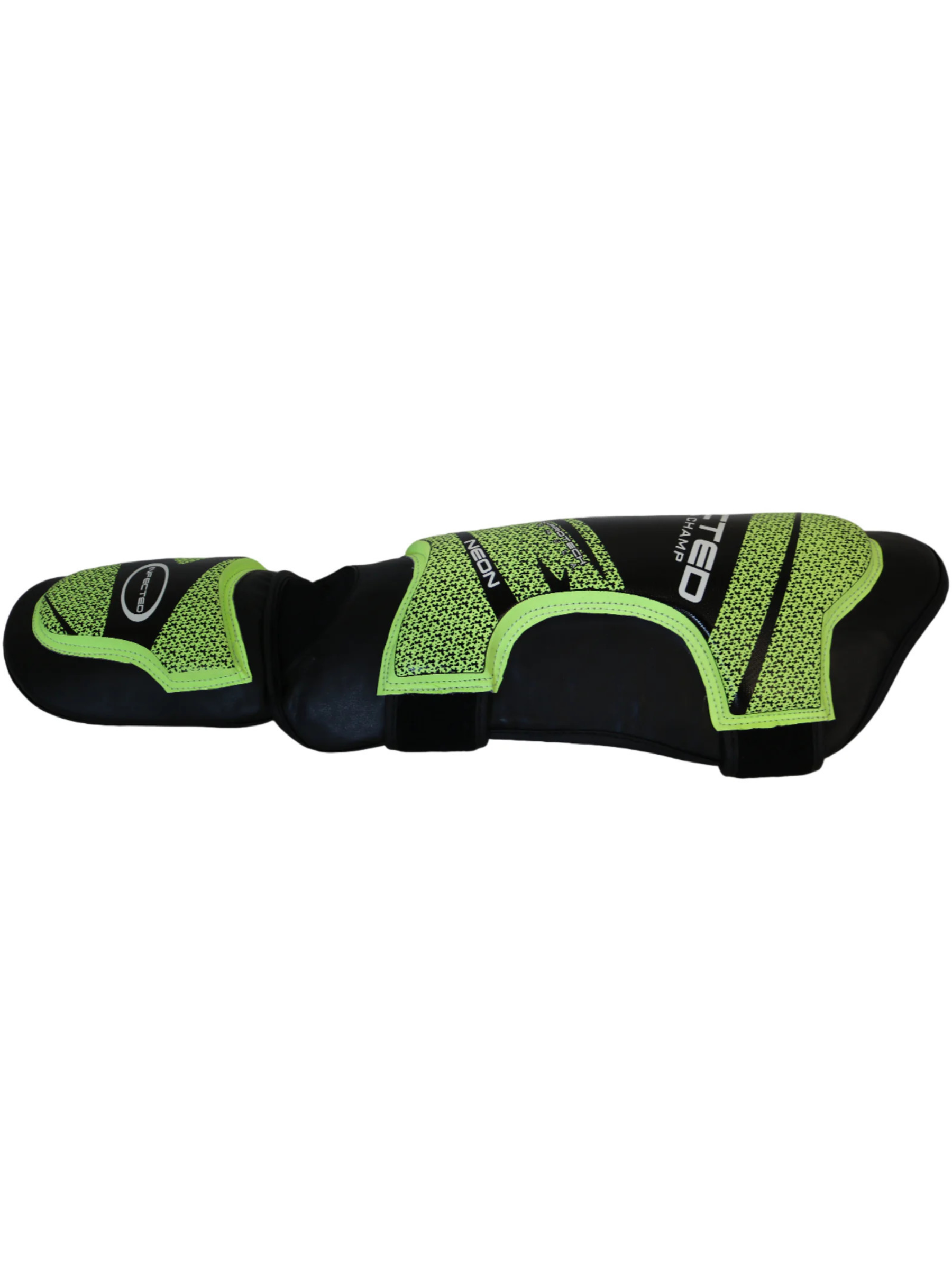 Infected Armored Shin Instep Guards for Boxing & MMA