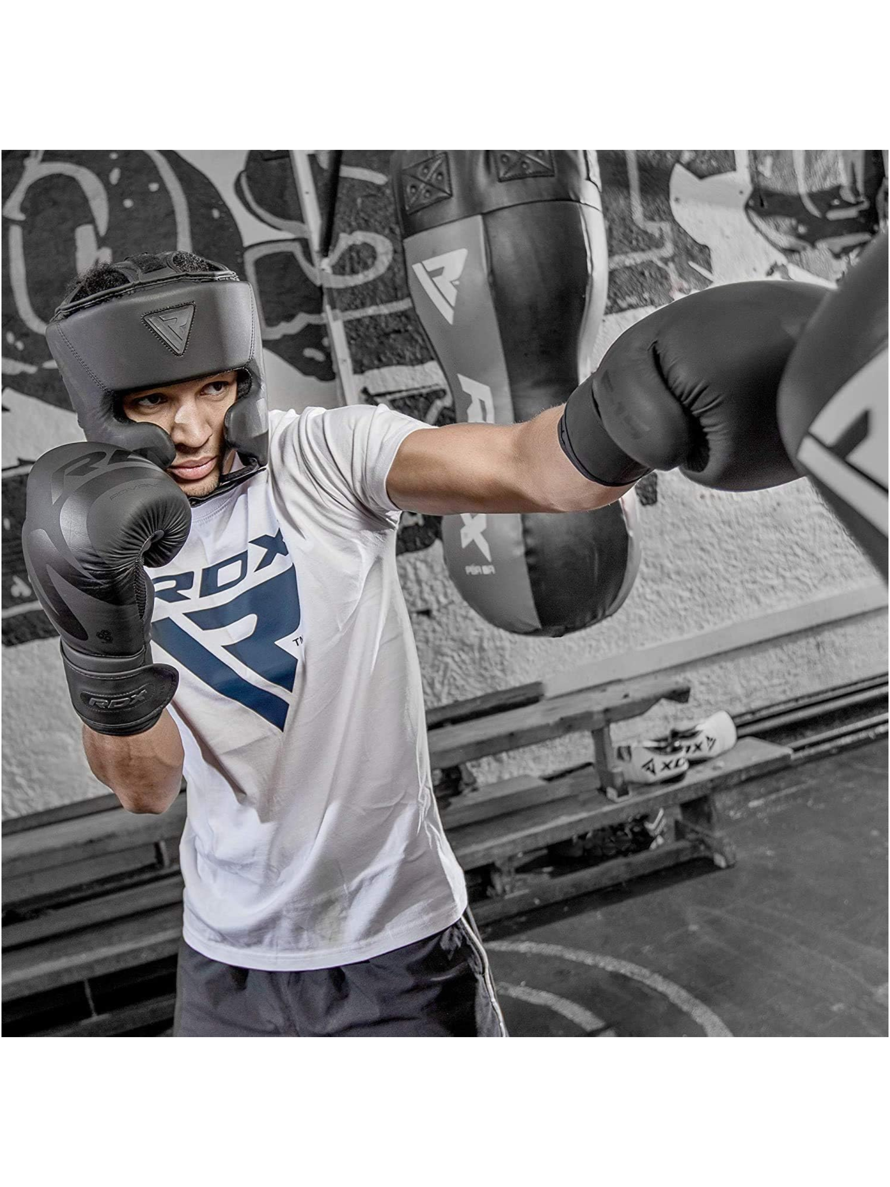 RDX F15 Noir Boxing Gloves