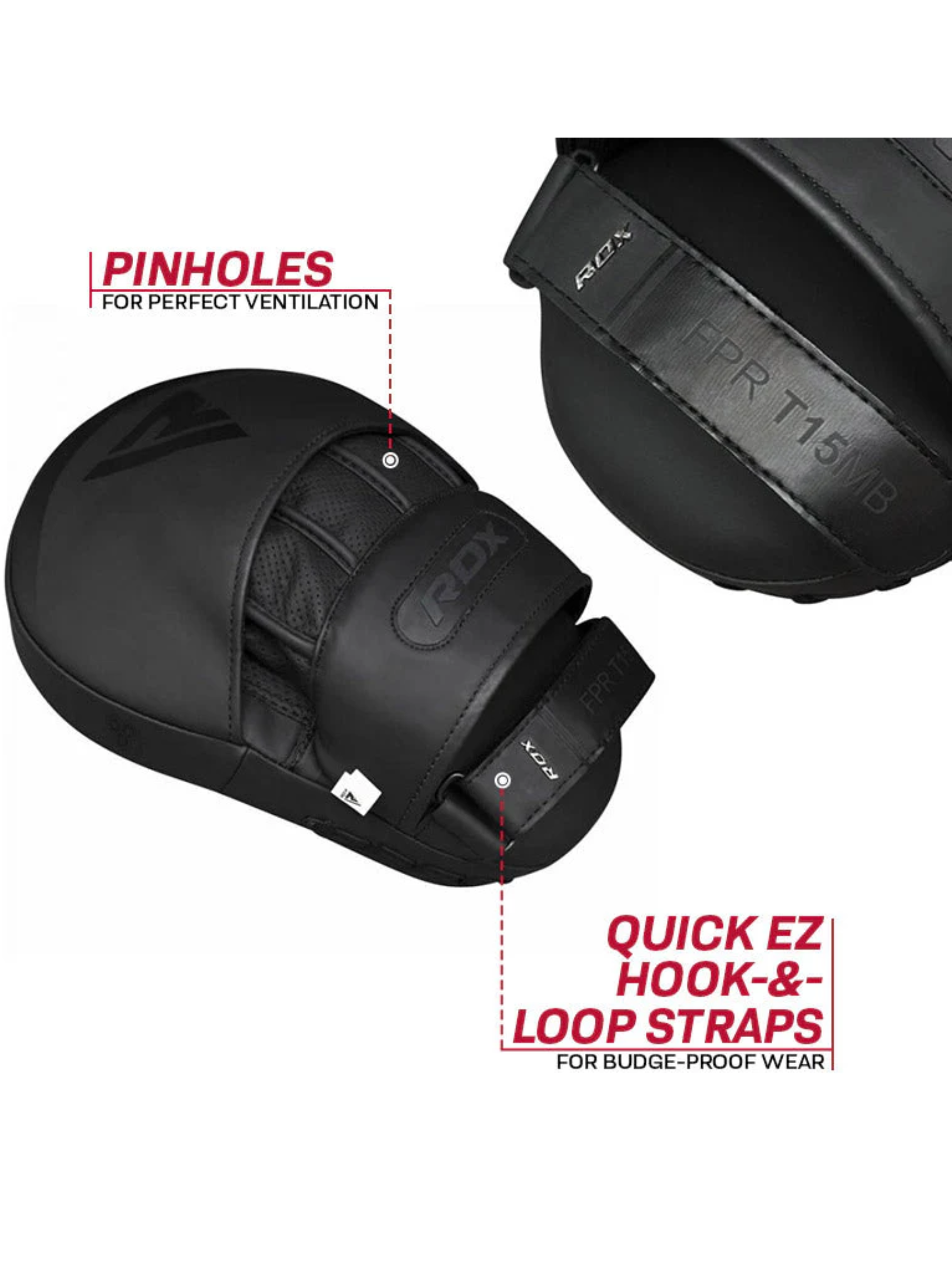 RDX T15 Noir Focus Pads Black