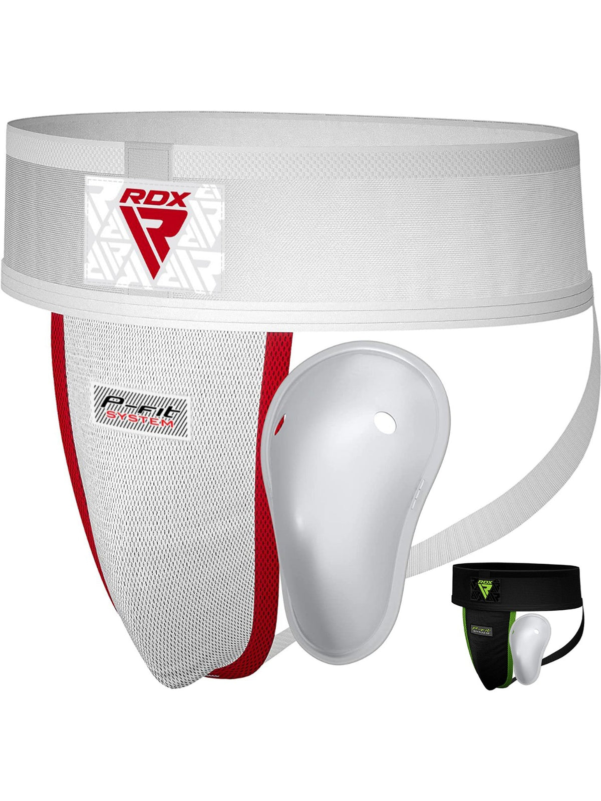 RDX H1 Groin Guard with Gel Cup - White