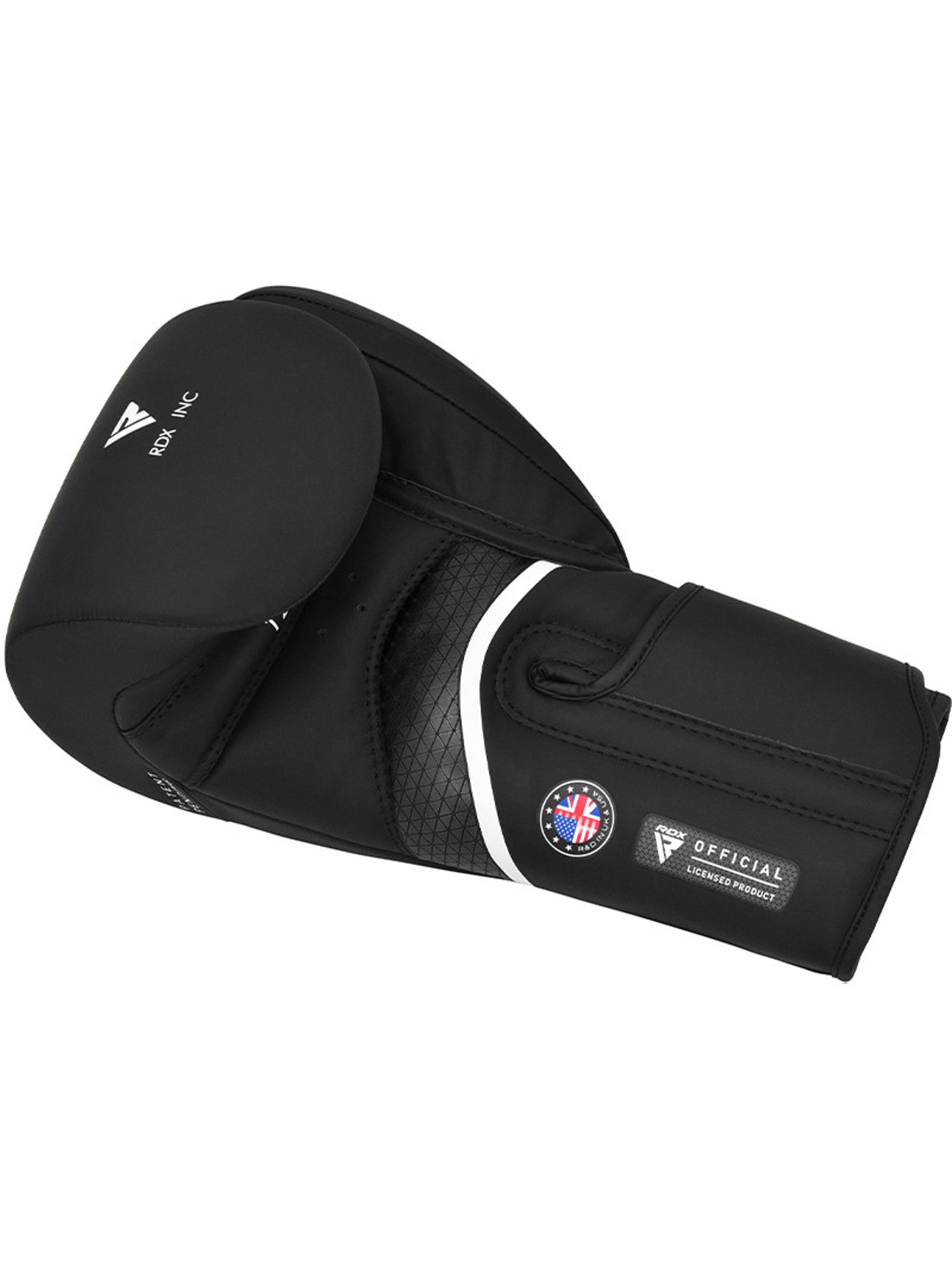 RDX Aura Plus T-17 Boxing Gloves - Black