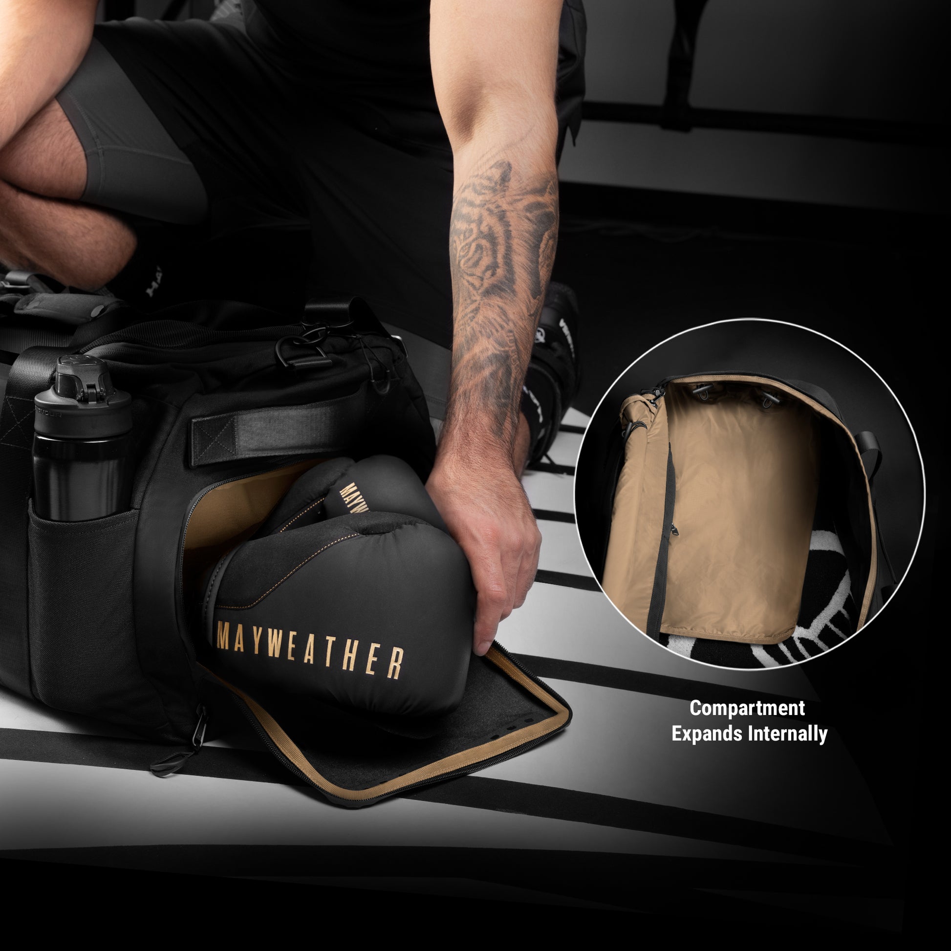Hayabusa Airstream Athletic Duffle Bag – Internal Pockets