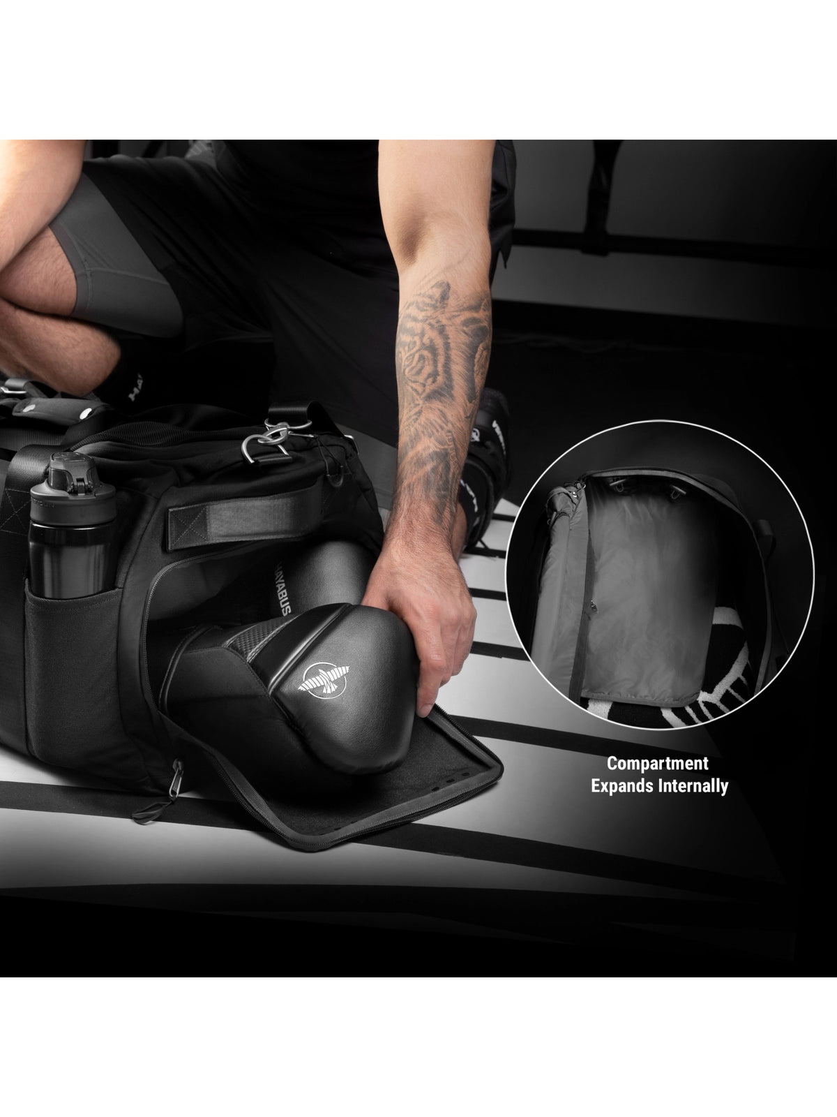 Hayabusa Airstream Athletic Duffle Bag – Internal Pockets