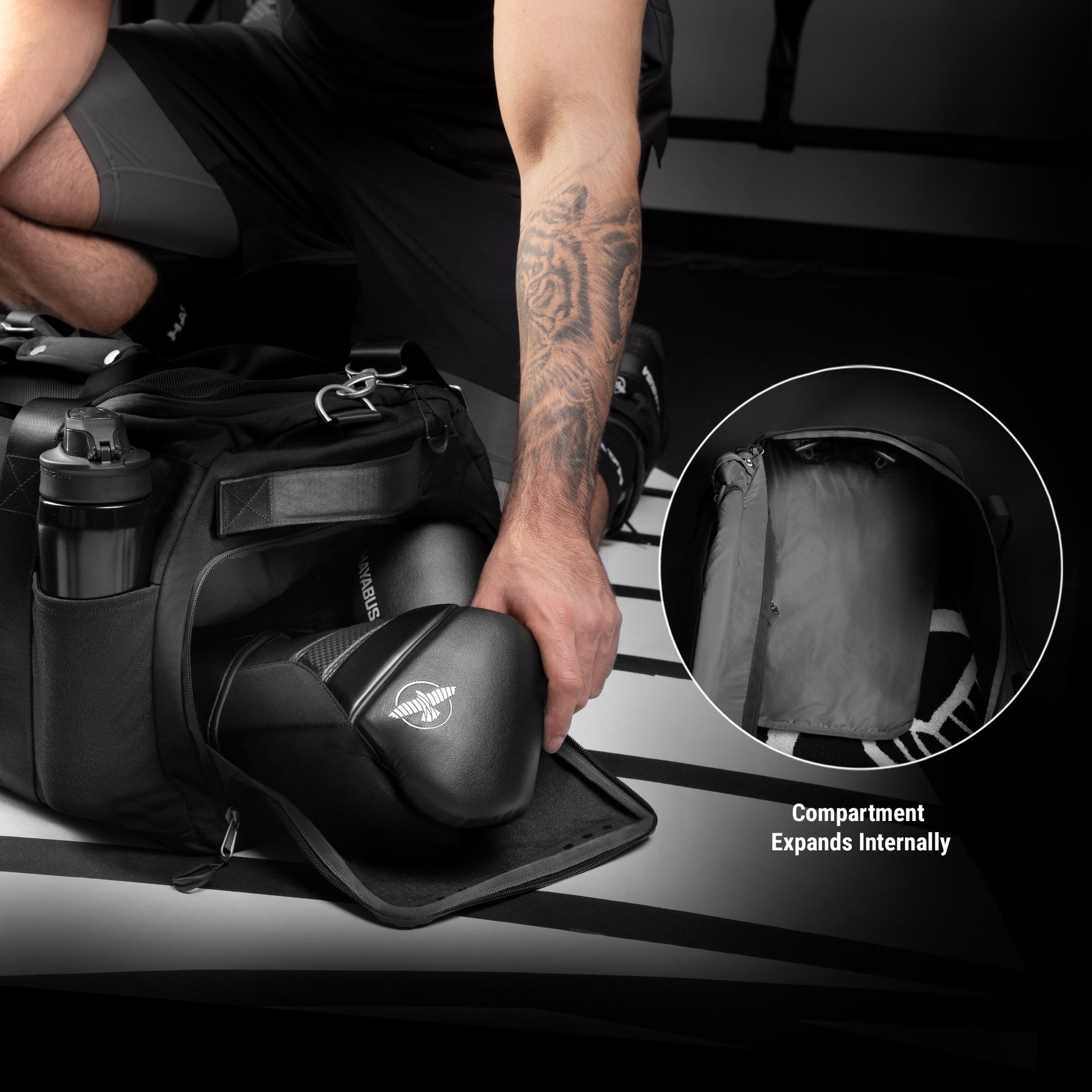 Hayabusa Jiu-Jitsu Ranked Duffle Strap – Strap Feature 5