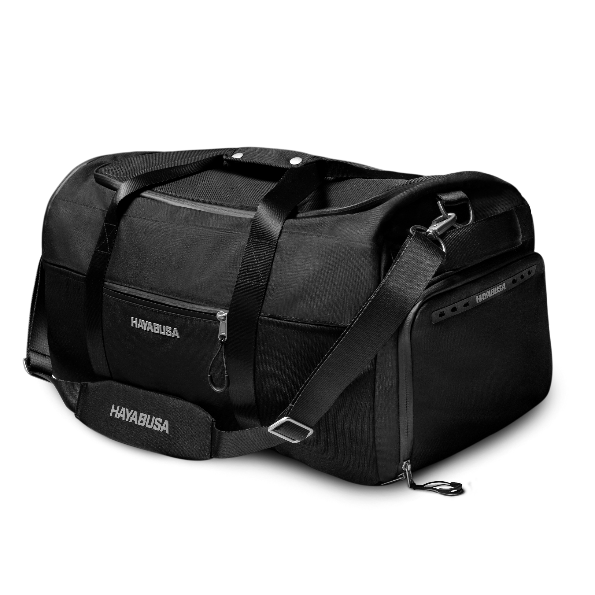 Hayabusa Jiu-Jitsu Ranked Duffle Strap – Bag Front View