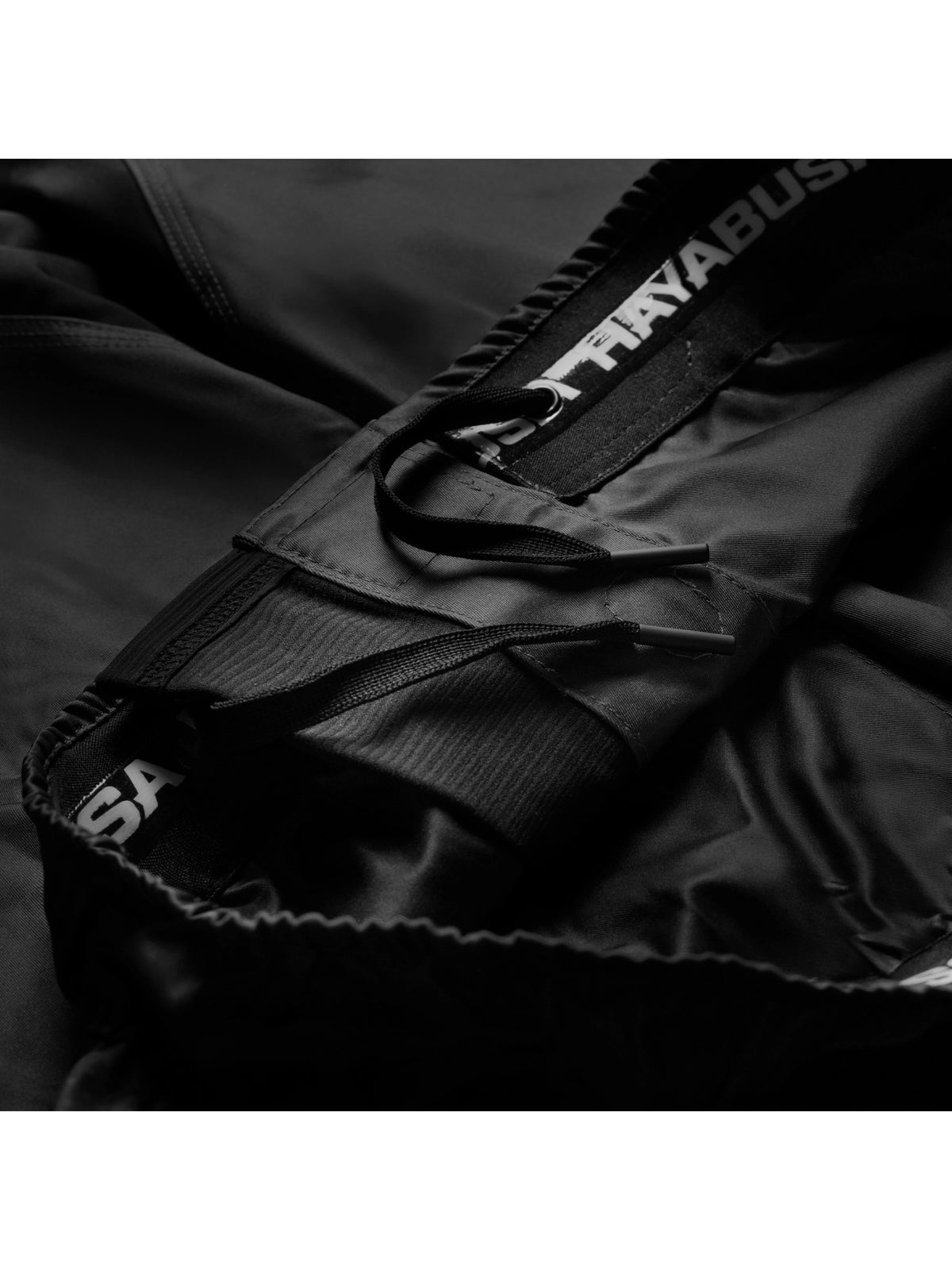 Hayabusa Men's Apex Mid-Thigh Fight Shorts, carbon black, image 6