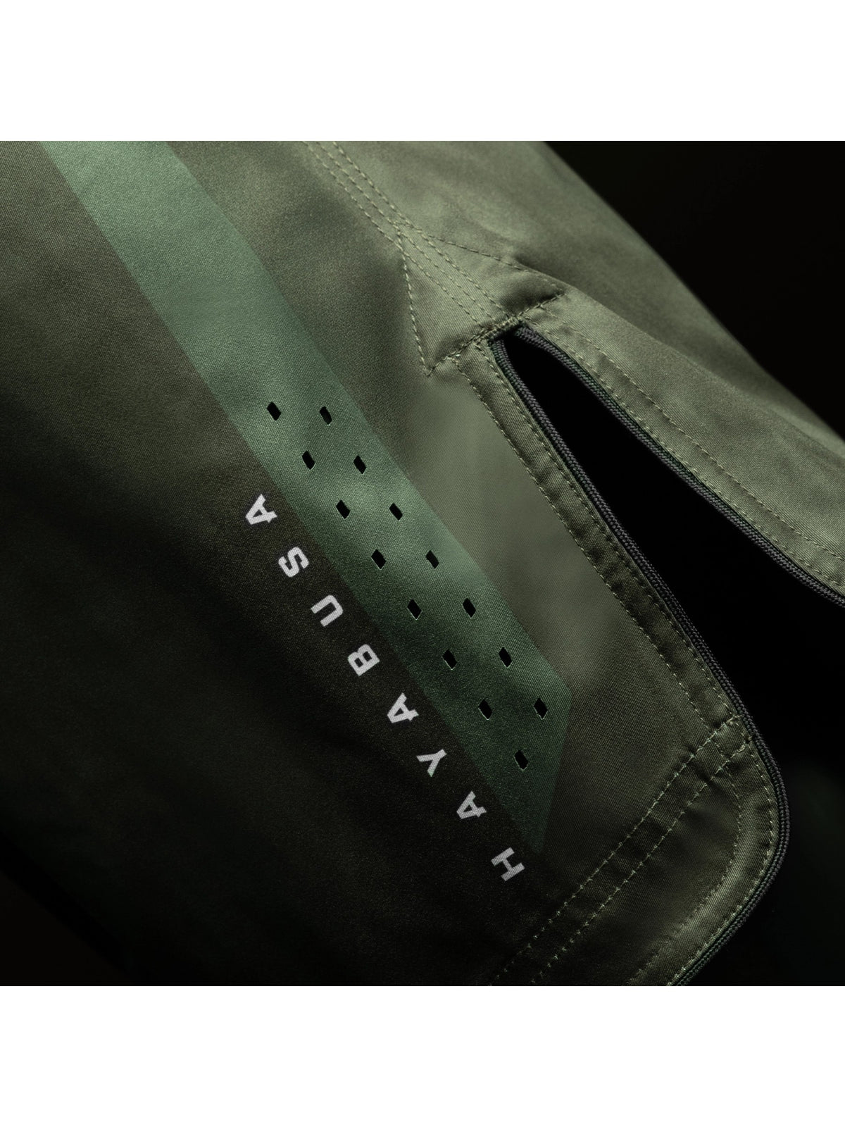 Hayabusa Men's Core Full-Length Fight Shorts, green, image 3