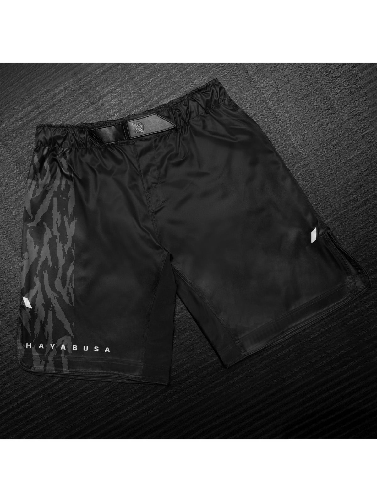 Hayabusa Men's Apex Full-Length Fight Shorts, carbon black, image 7