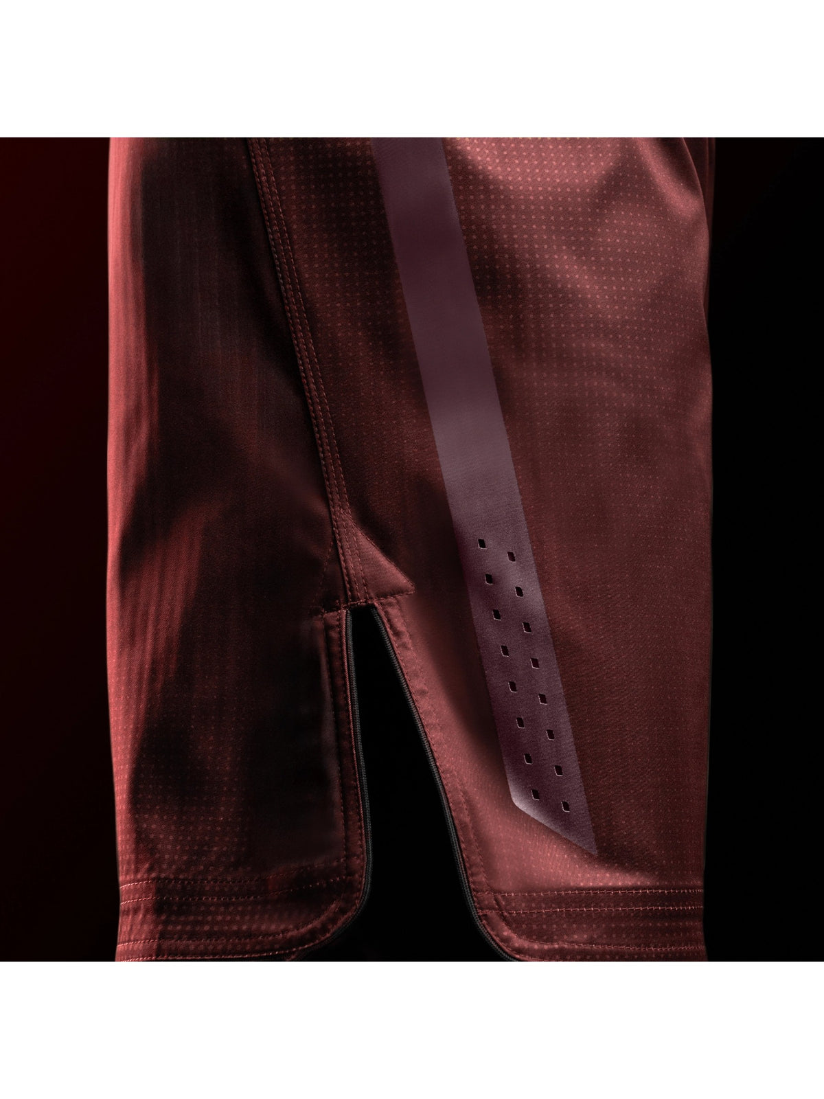 Hayabusa Men's Core Mid-Thigh Fight Shorts, red, image 4