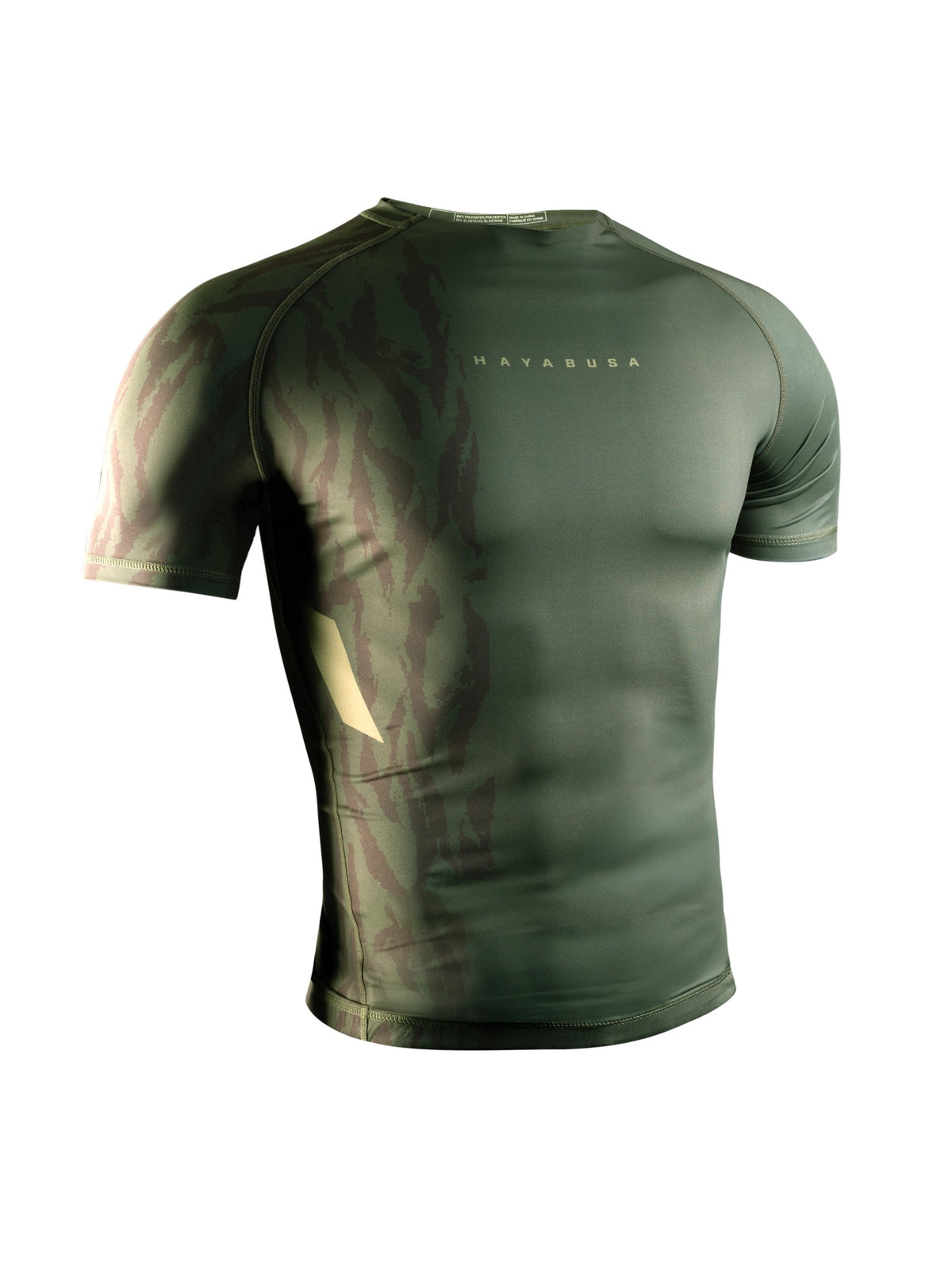 Hayabusa Men's Apex Short Sleeve Rash Guard, recon green, main image