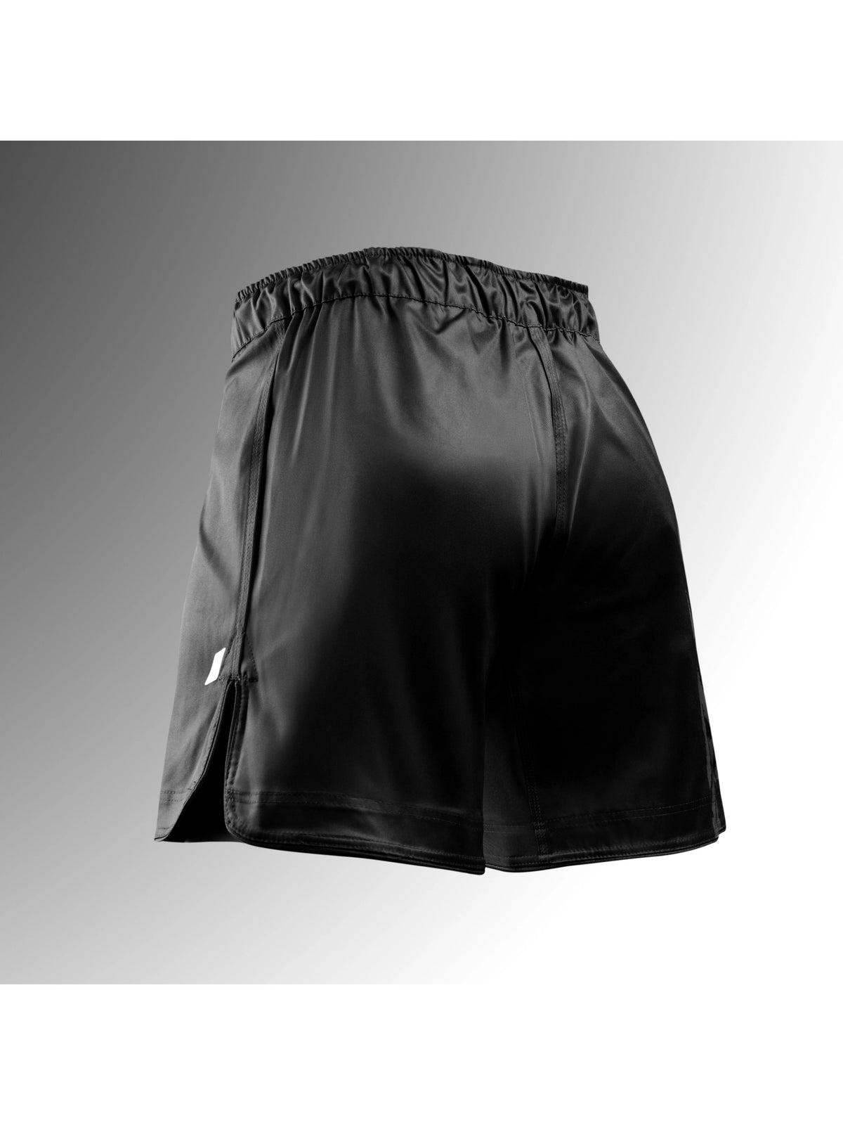 Hayabusa Men's Apex 3/4 Thigh Fight Shorts, carbon black, image 2