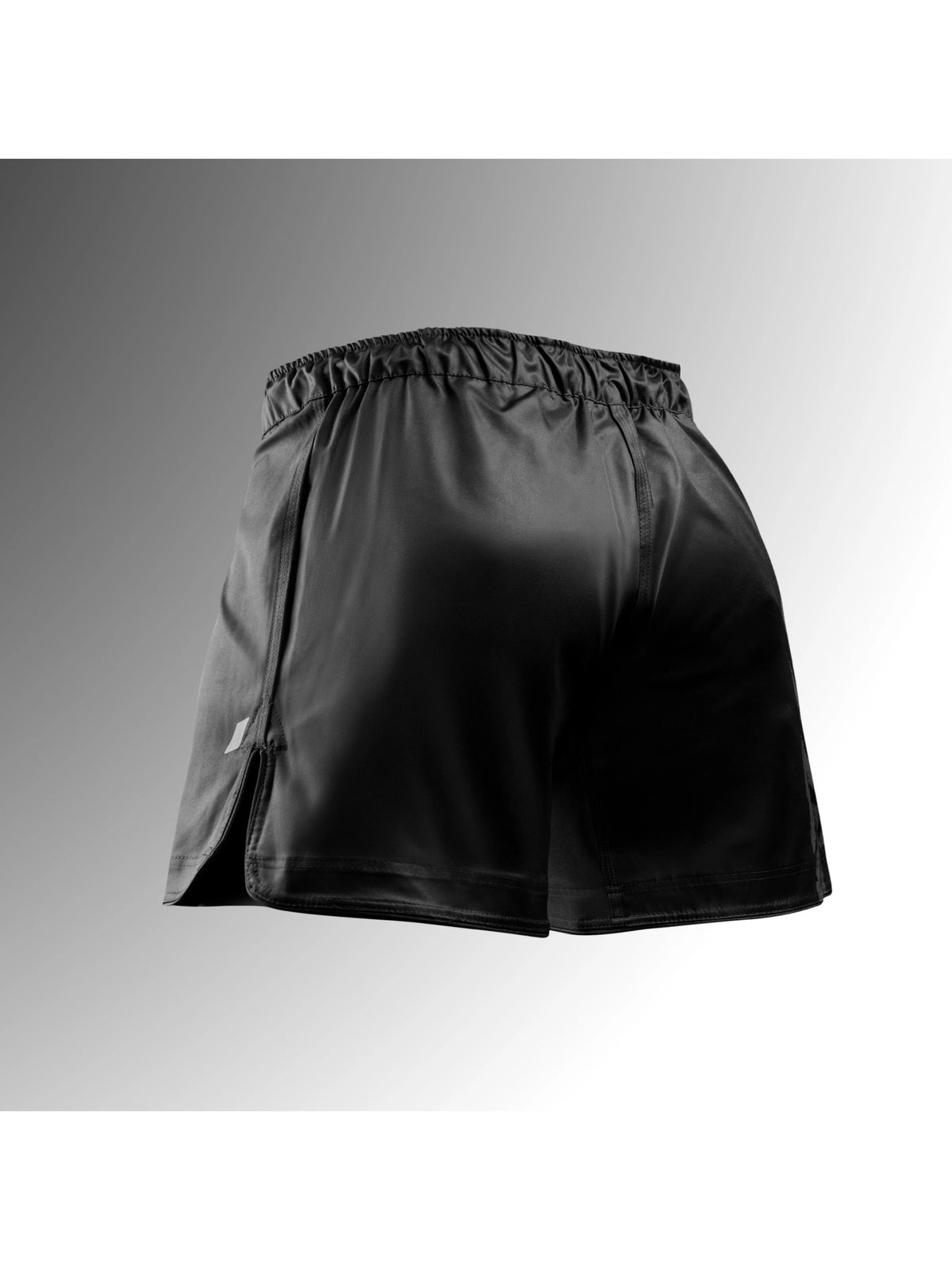 Hayabusa Men's Apex Mid-Thigh Fight Shorts, carbon black, image 2