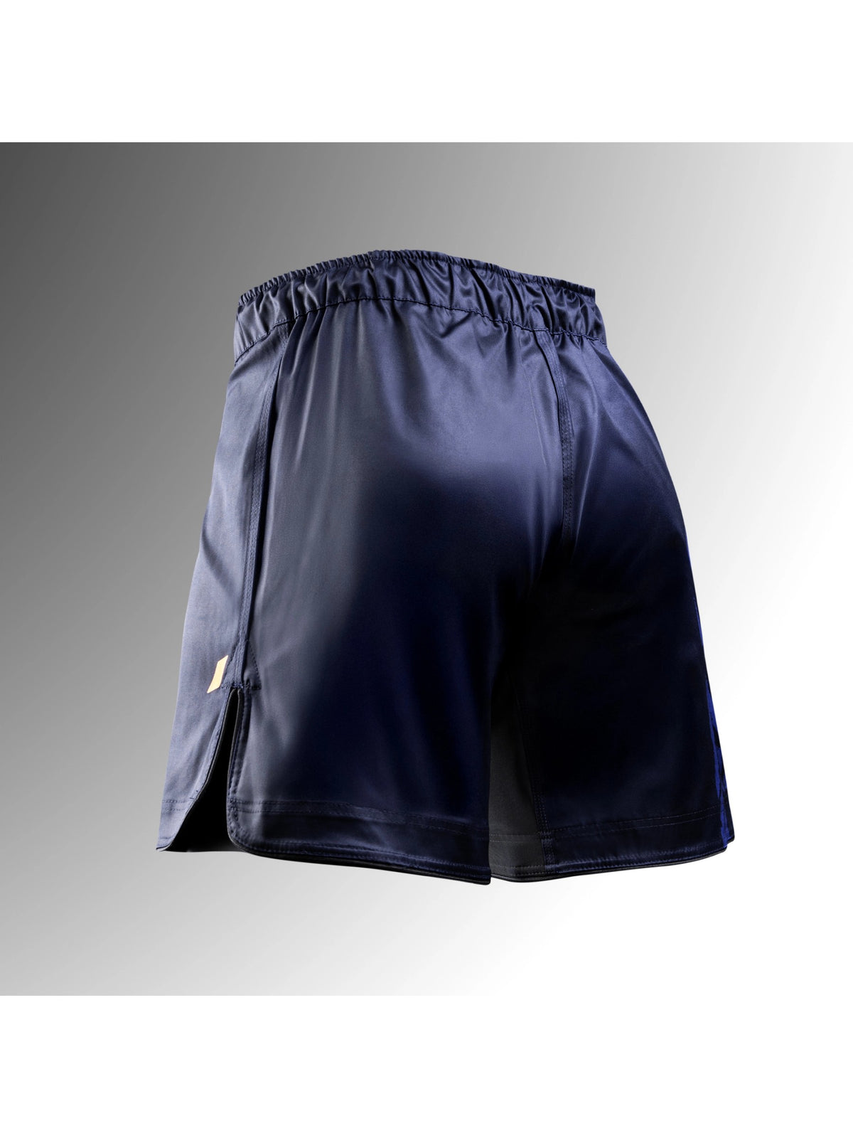 Hayabusa Men's Apex 3/4 Thigh Fight Shorts, dusk blue, image 2