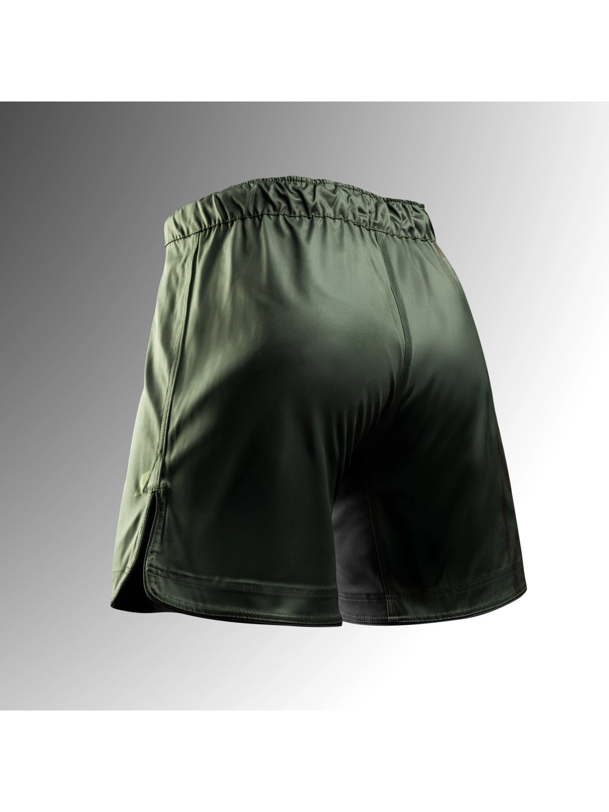 Hayabusa Men's Apex 3/4 Thigh Fight Shorts, recon green, image 2