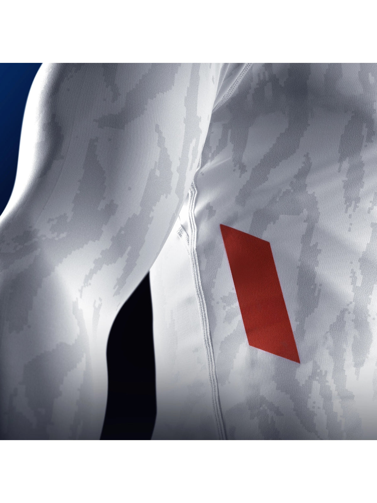 Hayabusa Men's Apex Long Sleeve Rash Guard, ash white, image 5