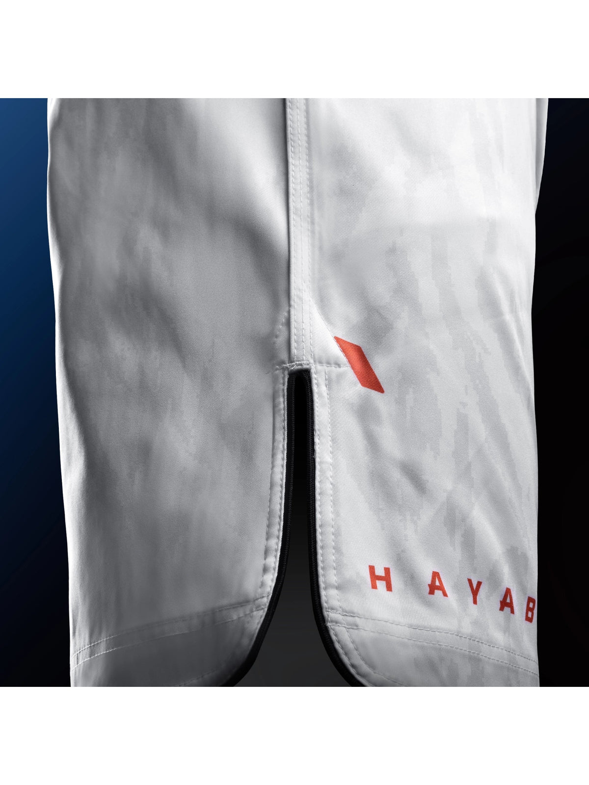 Hayabusa Men's Apex Full-Length Fight Shorts, ash white, image 4