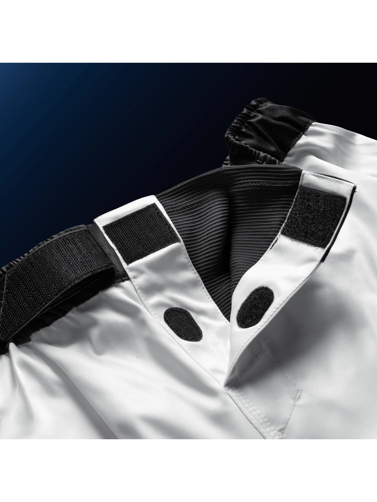 Hayabusa Men's Apex 3/4 Thigh Fight Shorts, ash white, image 5