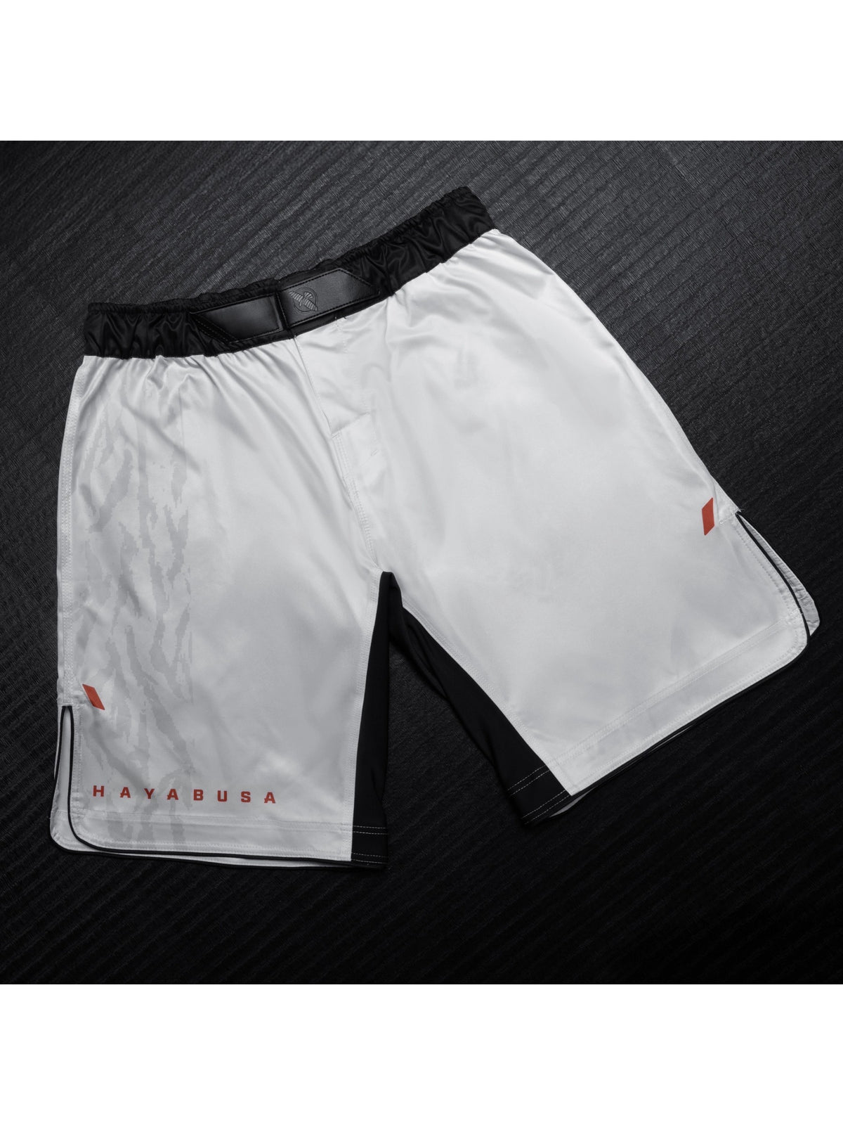 Hayabusa Men's Apex Full-Length Fight Shorts, ash white, image 7