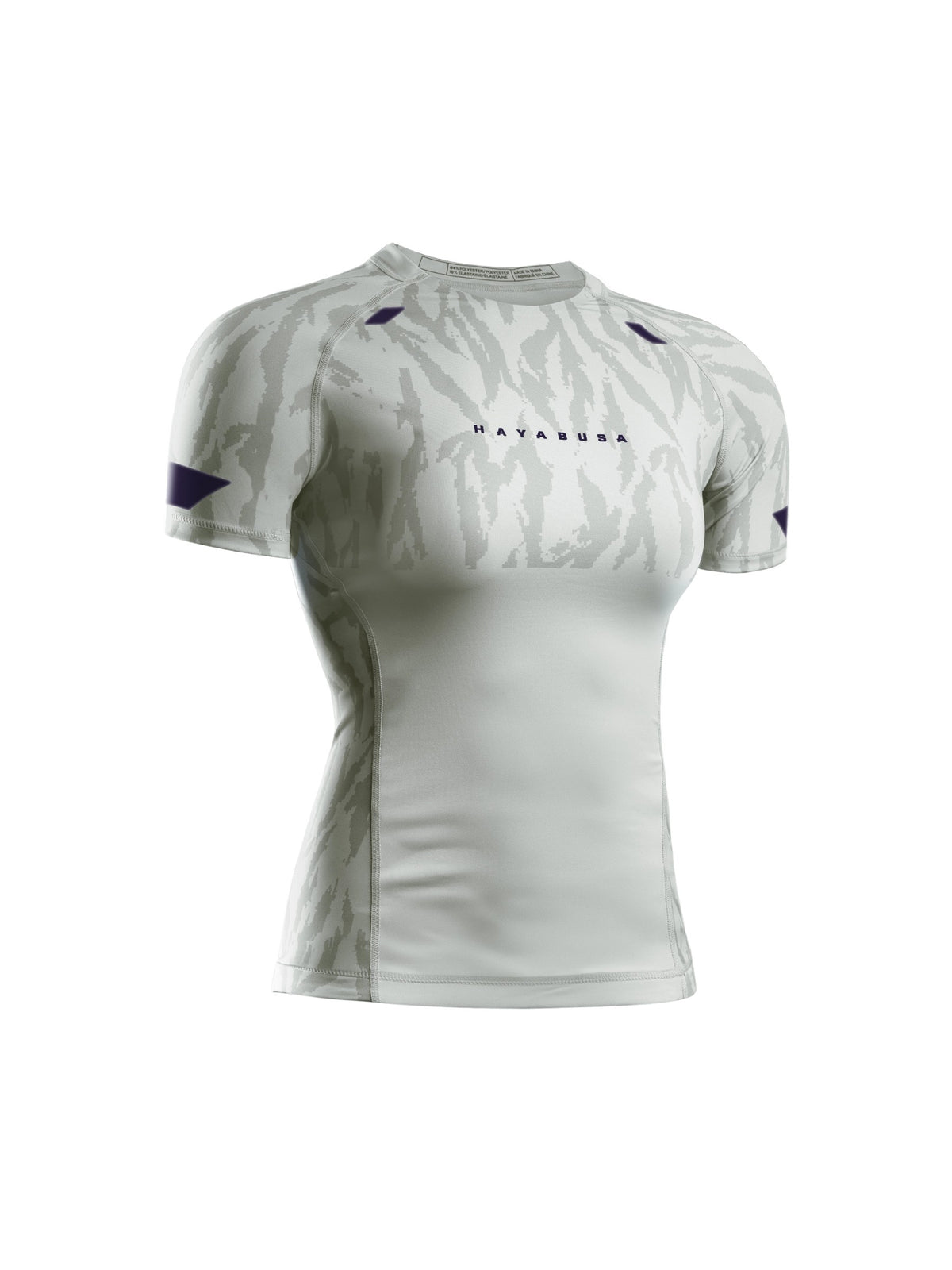 Hayabusa Women's Apex Short Sleeve Rash Guard, stone beige, main image