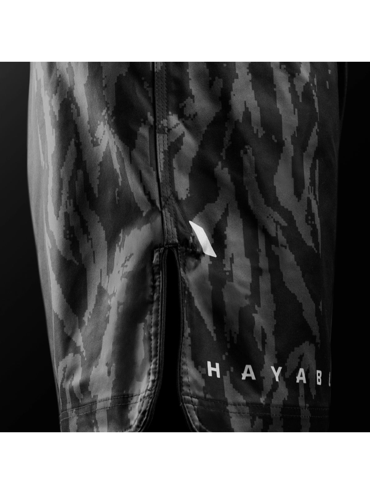 Hayabusa Men's Apex Full-Length Fight Shorts, carbon black, image 4