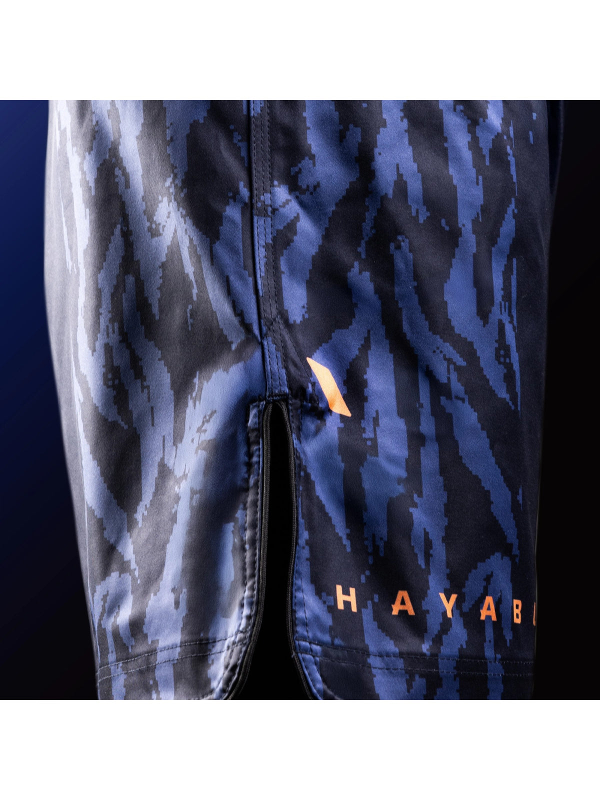 Hayabusa Men's Apex Full-Length Fight Shorts, dusk blue, image 4