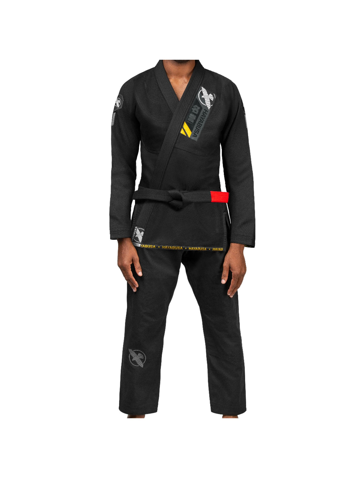 Hayabusa Ascend Lightweight BJJ Gi – Black Front