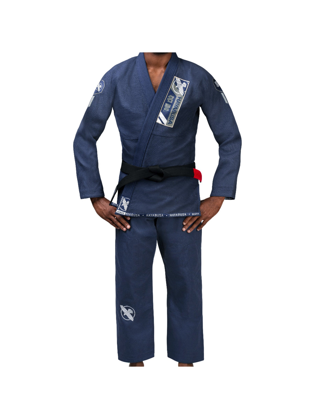 Hayabusa Ascend Lightweight Jiu-Jitsu Gi, navy, image 2