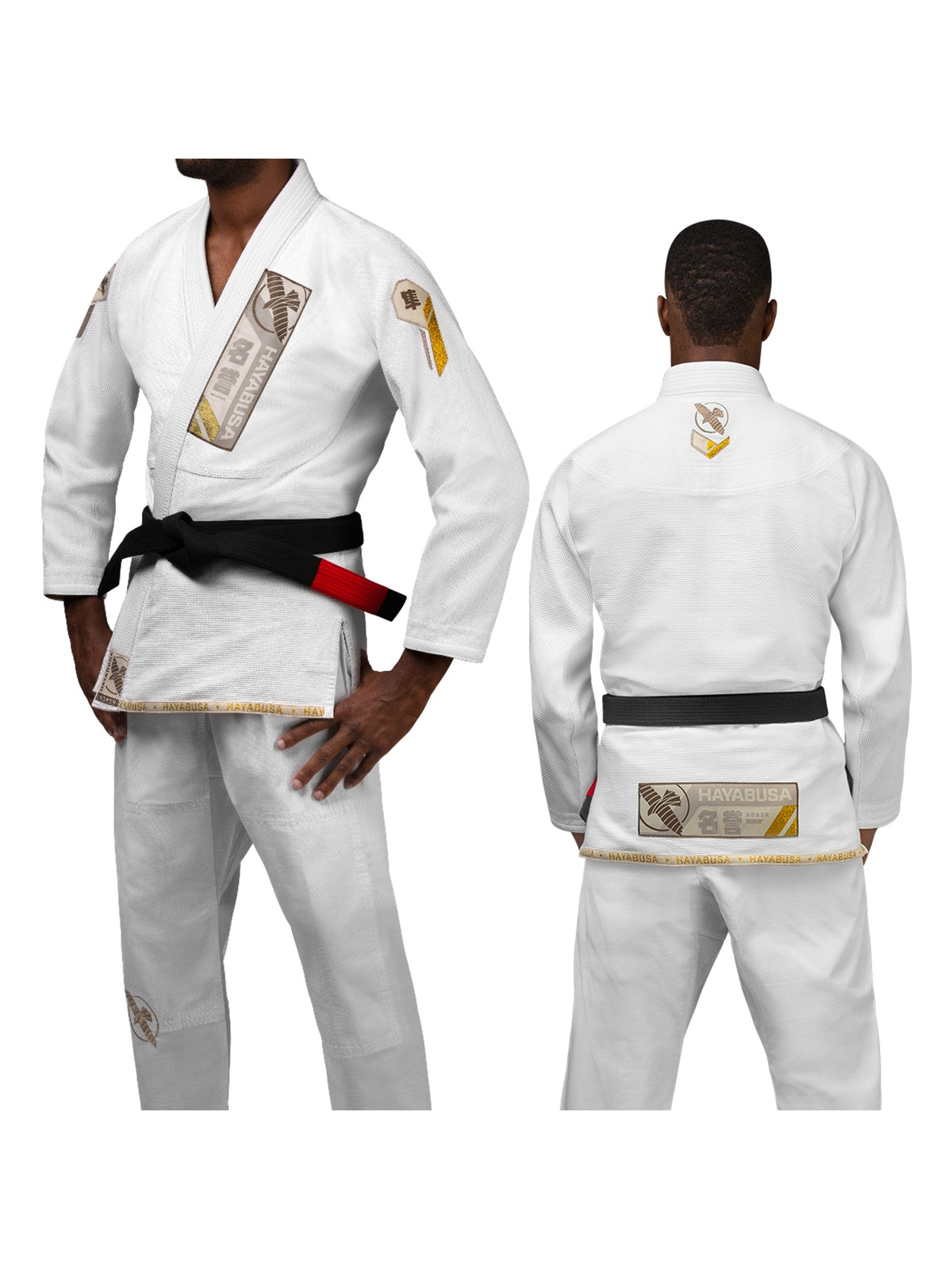 Hayabusa Ascend Lightweight Jiu-Jitsu Gi, white, main image